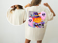 October pumpkin ghost halloween shirt , Fall Shirt, Halloween Spooky Season Shirt, Halloween Gift, Halloween unisex Shirt, comfort colors