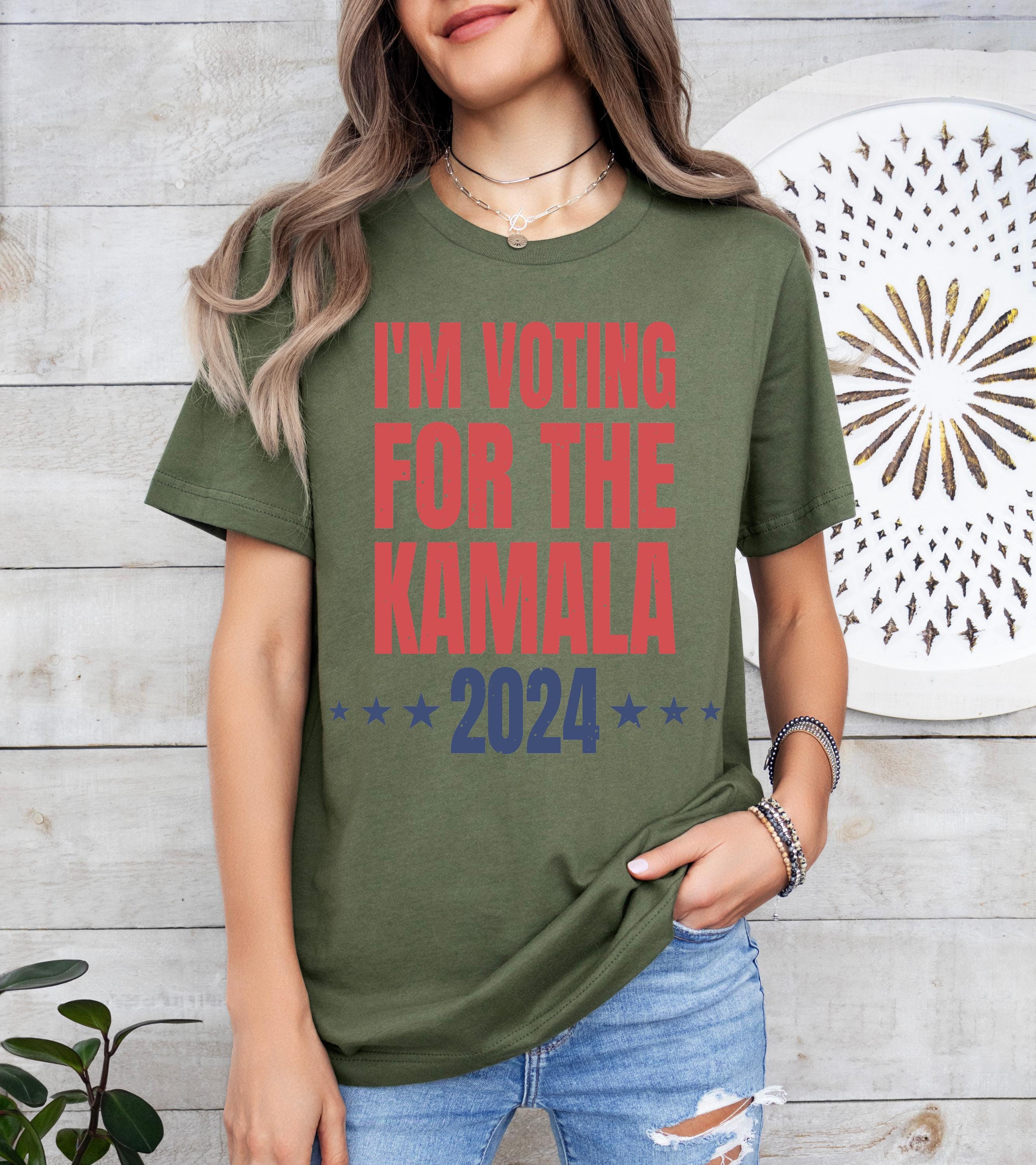 I'm voting for the Kamala shirt, I am Speaking Shirt, President Kamala Shirt, Election 2024 Democrat,  Madam President Shirt