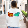 Halloween trick or treat sweatshirt, Spooky Sweatshirt, Halloween Trick-Or-Treat, Spooky Season Sweatshirt, halloween gift