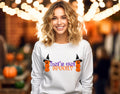 Let's get spooky halloween sweatshirt ,Halloween pumpkin sweatshirt , Spooky Season sweat, Shirt, Fall sweatshirt, Halloween Gift