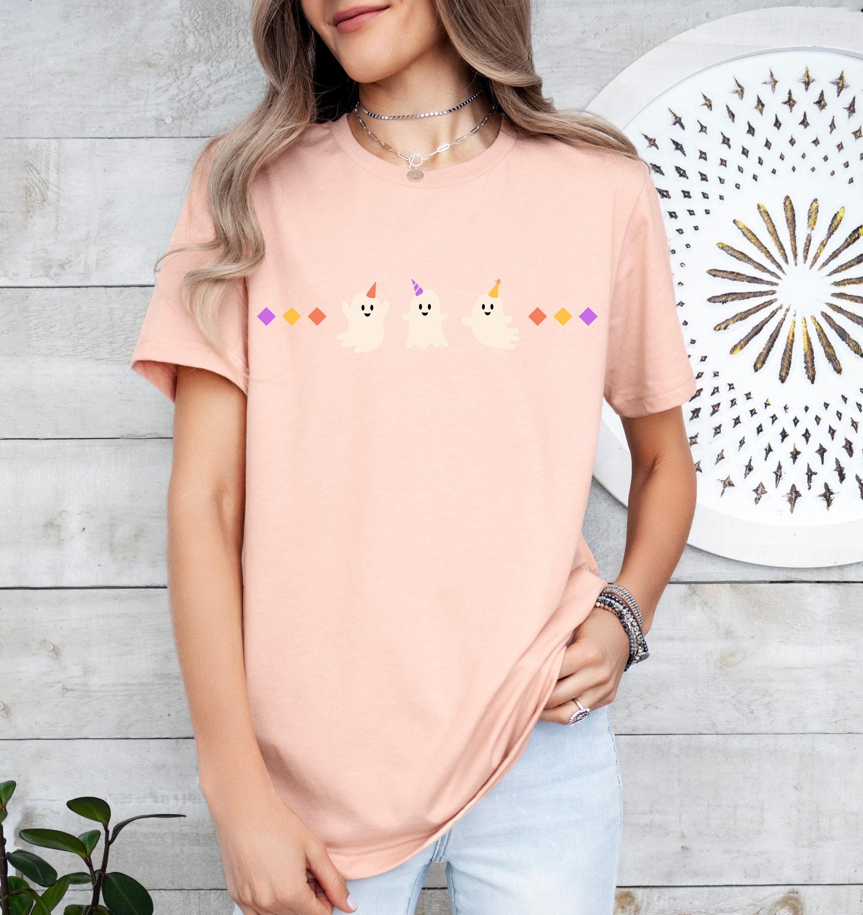 Happy halloween ghosts, Halloween ghosts shirt , Spooky Season Shirt, Fall Shirt, Halloween Gift, Halloween ghost, Cute Fall Shirt