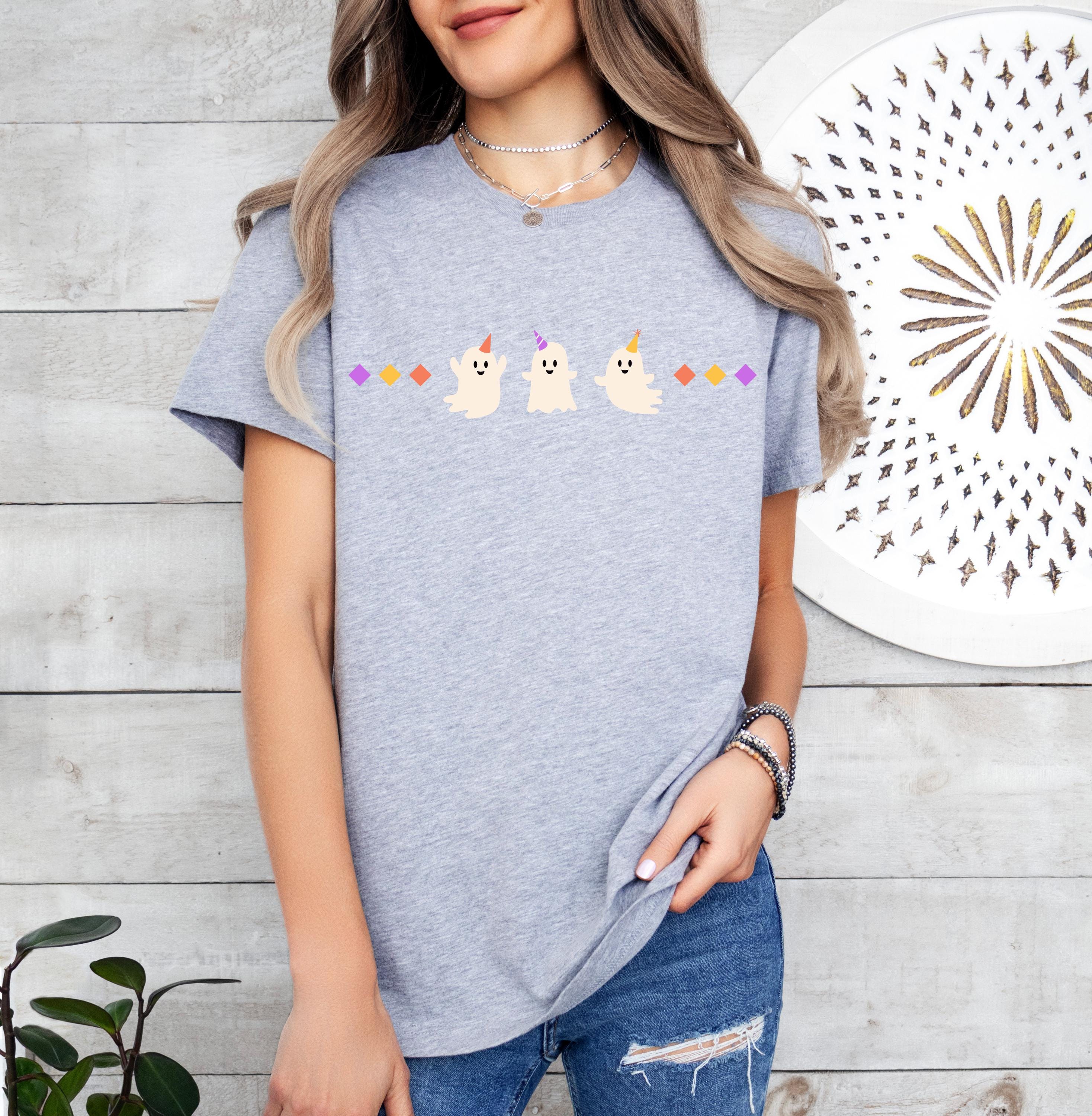 Happy halloween ghosts, Halloween ghosts shirt , Spooky Season Shirt, Fall Shirt, Halloween Gift, Halloween ghost, Cute Fall Shirt