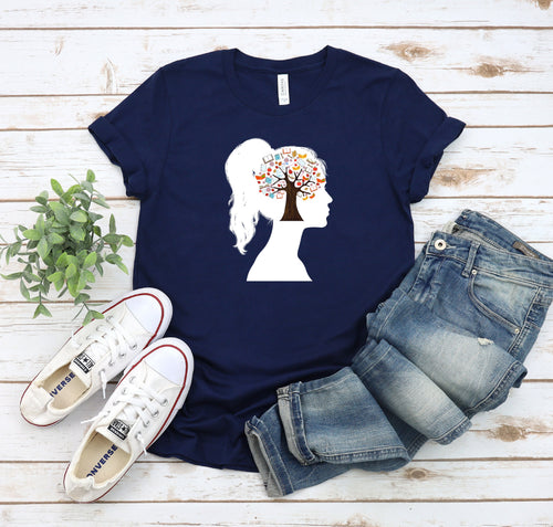 and into the library she goes to lose her mind and find her soul NO Books Shirt, Read Banned Books, Teacher Librarian Gift T-shirt, Trendy