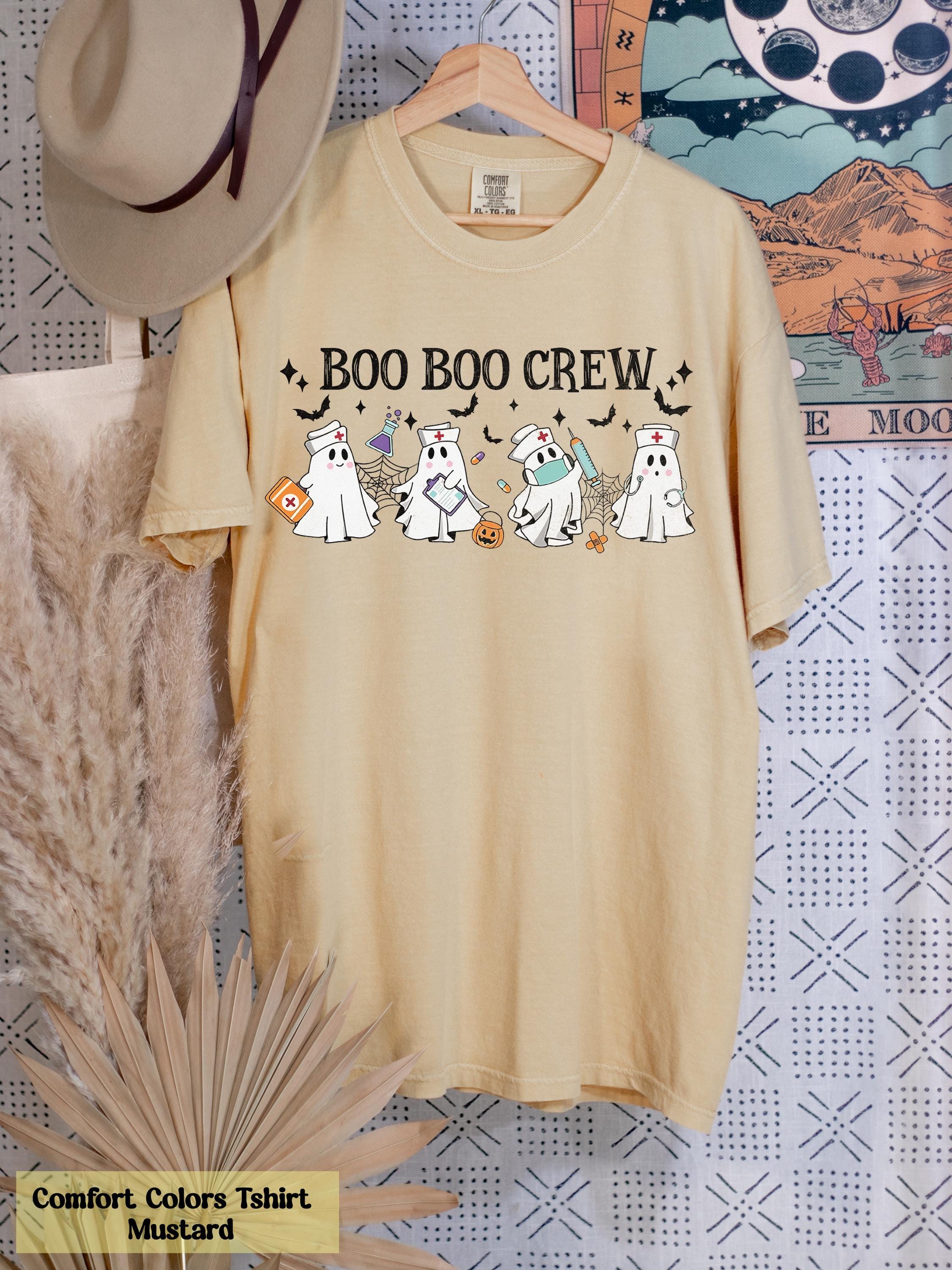 Comfort Colors Boo Boo Crew Shirt, Boo Crew Nurse Tee, Halloween Nurse Tee, School Nurse Gift, Pediatric Nurse Shirt, Nurse Graduation Gift