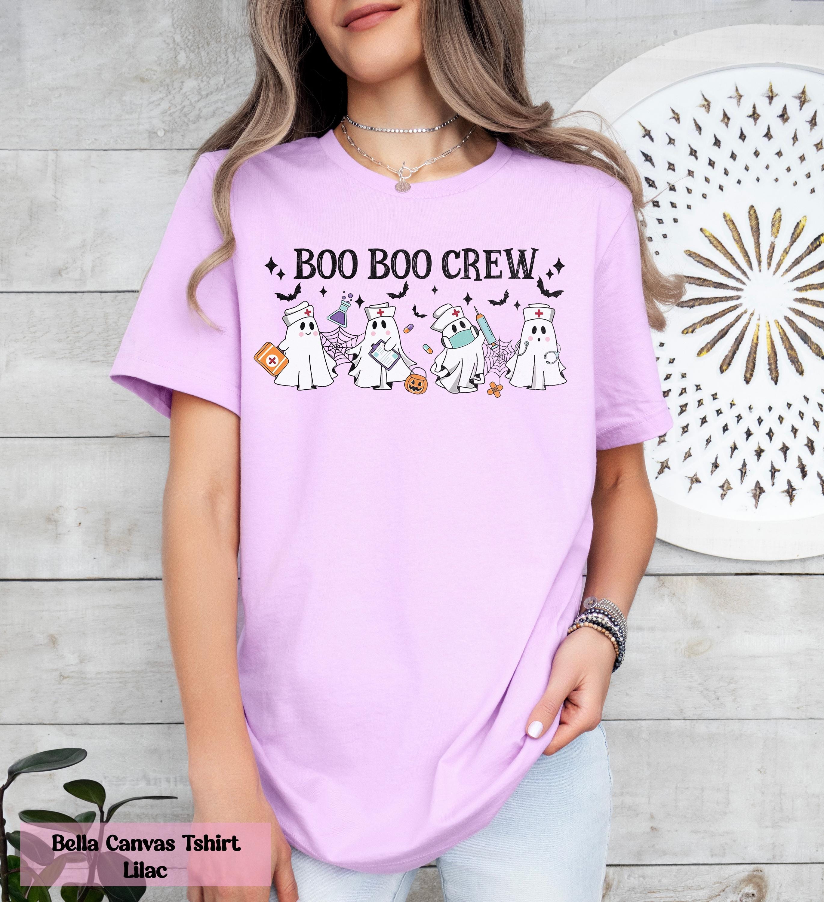 Comfort Colors Boo Boo Crew Shirt, Boo Crew Nurse Tee, Halloween Nurse Tee, School Nurse Gift, Pediatric Nurse Shirt, Nurse Graduation Gift