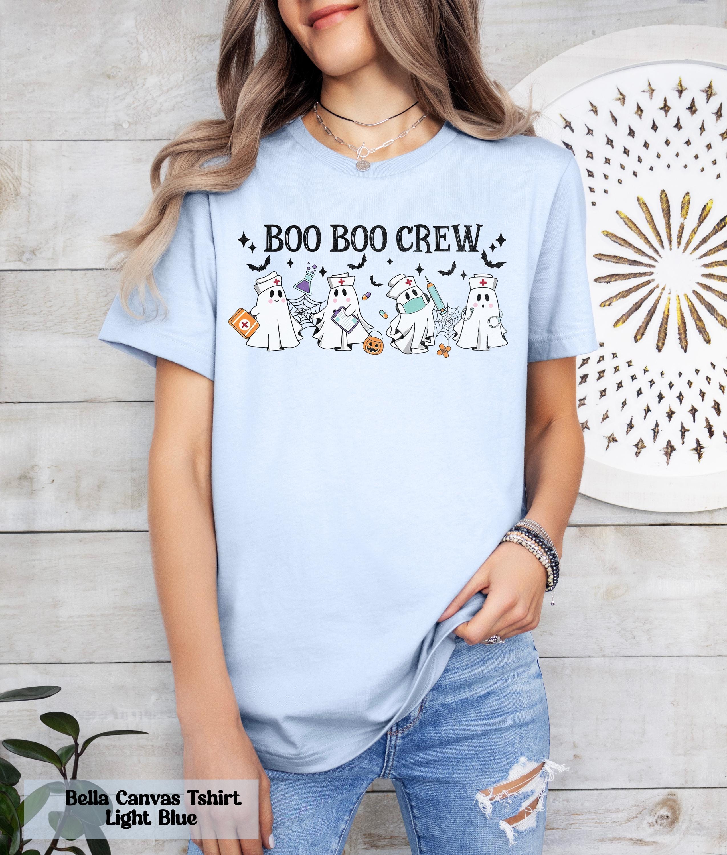 Comfort Colors Boo Boo Crew Shirt, Boo Crew Nurse Tee, Halloween Nurse Tee, School Nurse Gift, Pediatric Nurse Shirt, Nurse Graduation Gift