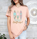 Surf's Up T-Shirt, Summer Surf Shirts, Beachwear, Sunset shirt, Sunshine Shirt, Sun Rays Tee, Beachy Vibes Tee, Retro Summer Time, Sun Shirt