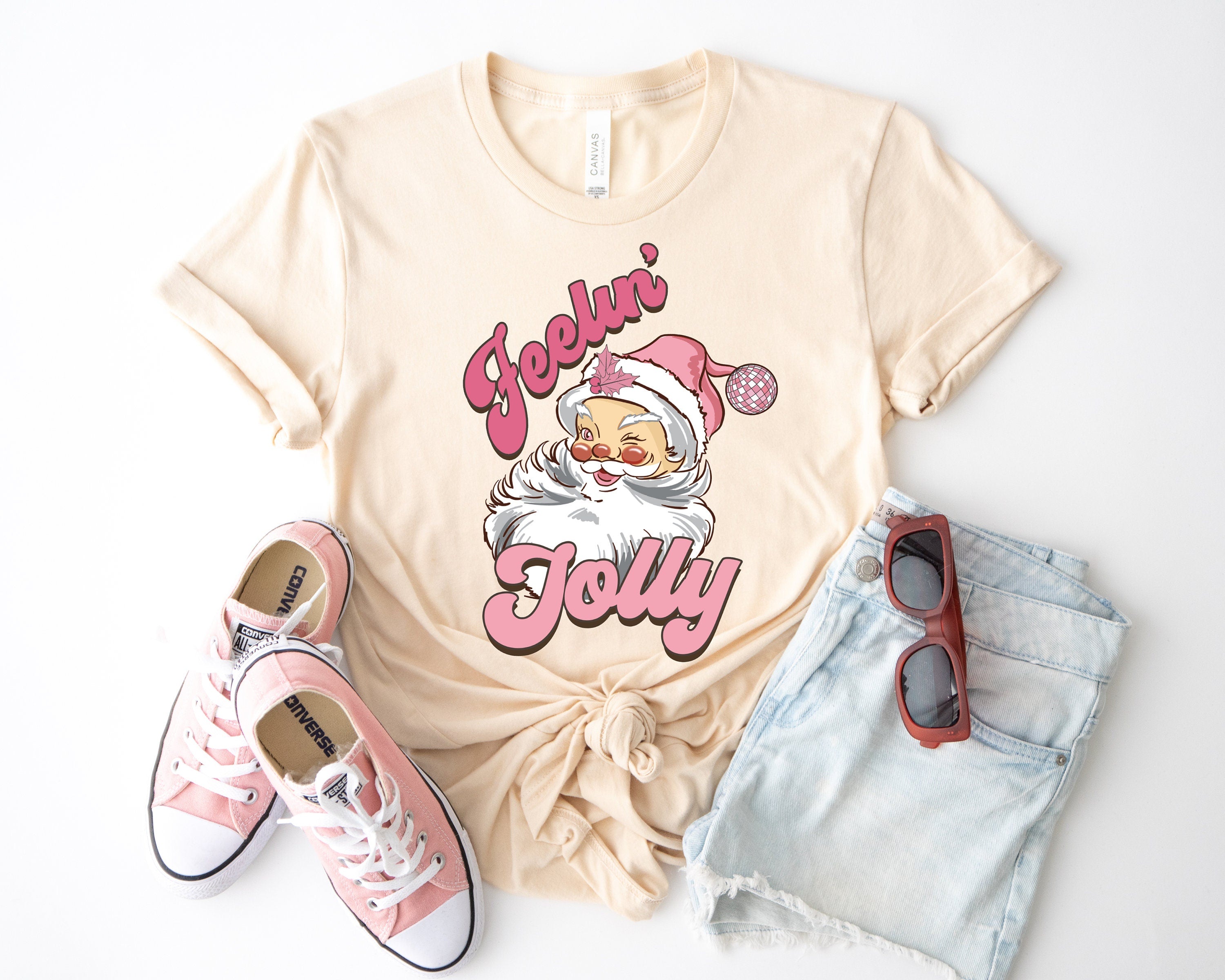 Bella Canvas Christmas Season Shirt, Merry Christmas Shirt, Christmas Shirt for Women, Christmas Crewneck Shirt, Christmas Graphic Tees