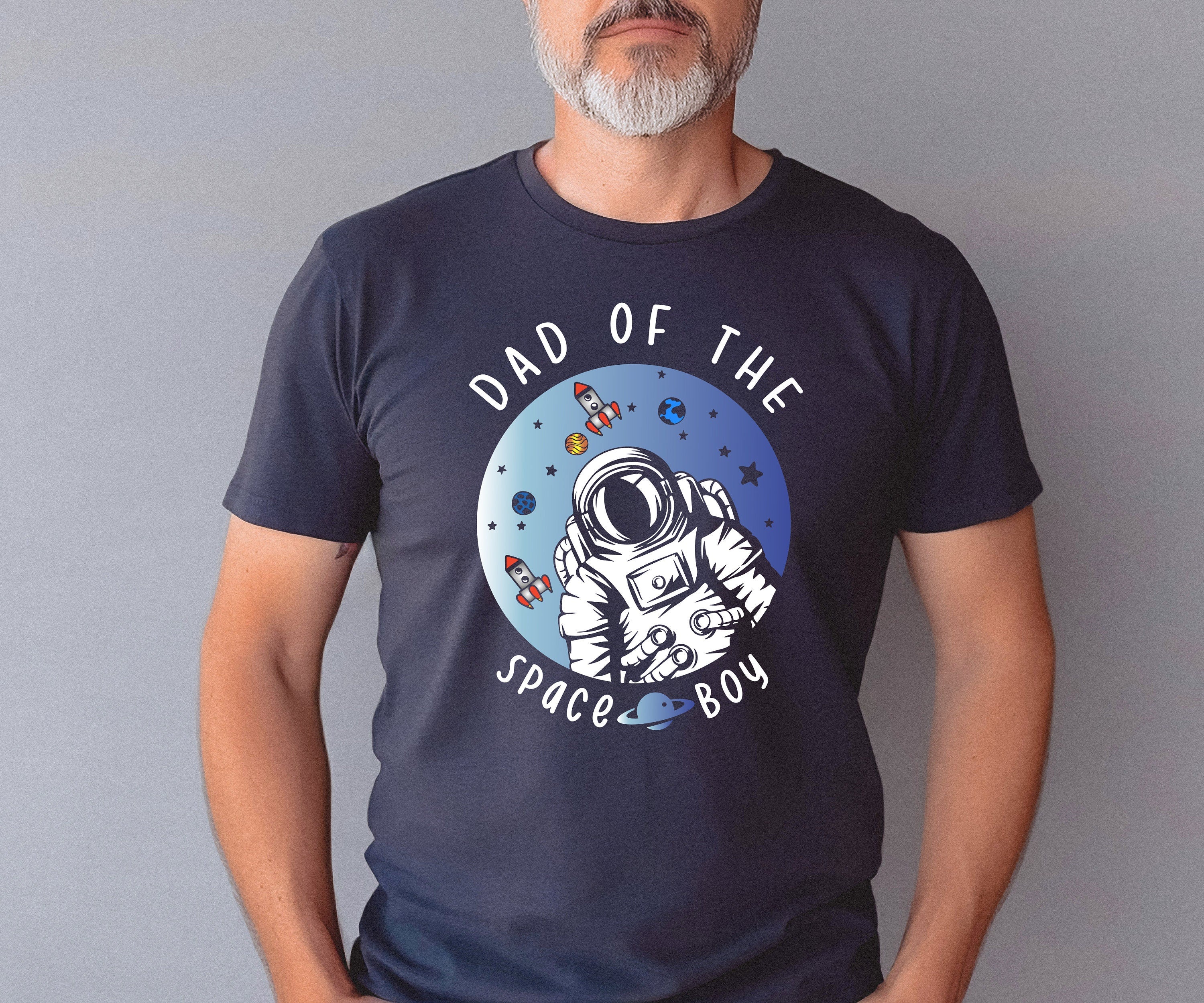 Custom Rocket Shirt Birthday, Astronaut Family Birthday Party T-Shirt, Space Family Matching Birthday Shirts, Birthday Boy Family Gift Shirt