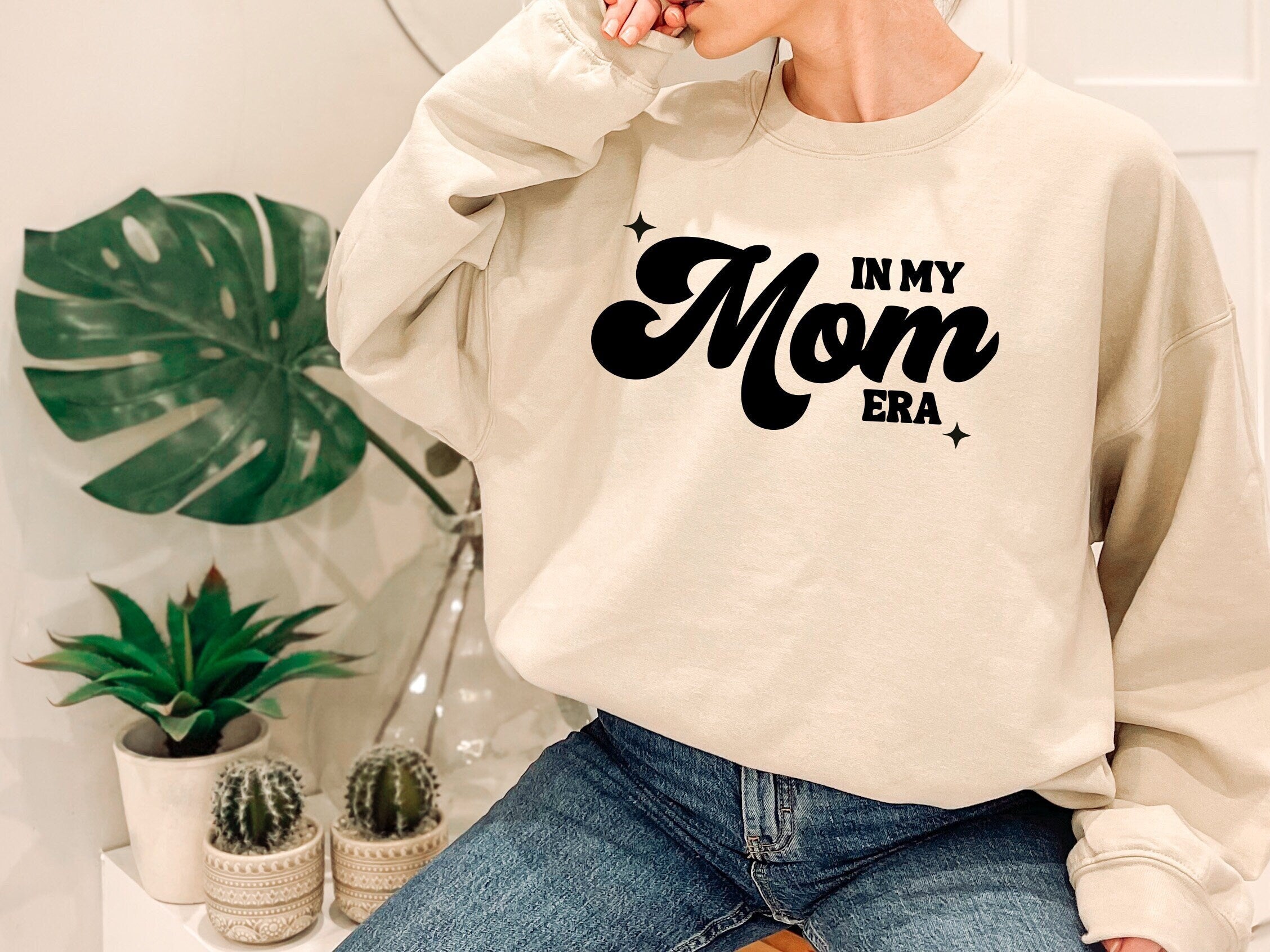 In My Mom Era Sweatshirt, Mama Sweatshirt,  Mom Club,  Mom Sweatshirt, New Mom Gift, Gender Reveal, Expecting Mom Gift