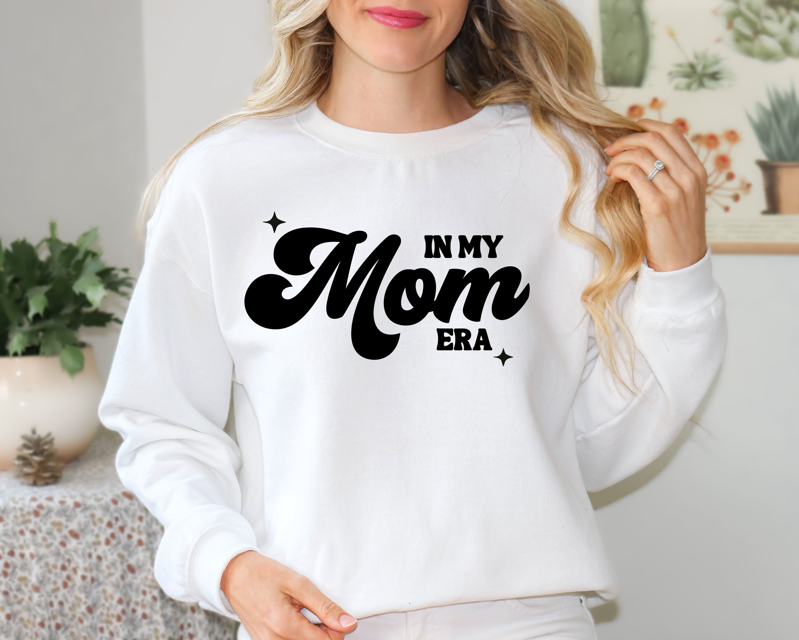 In My Mom Era Sweatshirt, Mama Sweatshirt,  Mom Club,  Mom Sweatshirt, New Mom Gift, Gender Reveal, Expecting Mom Gift