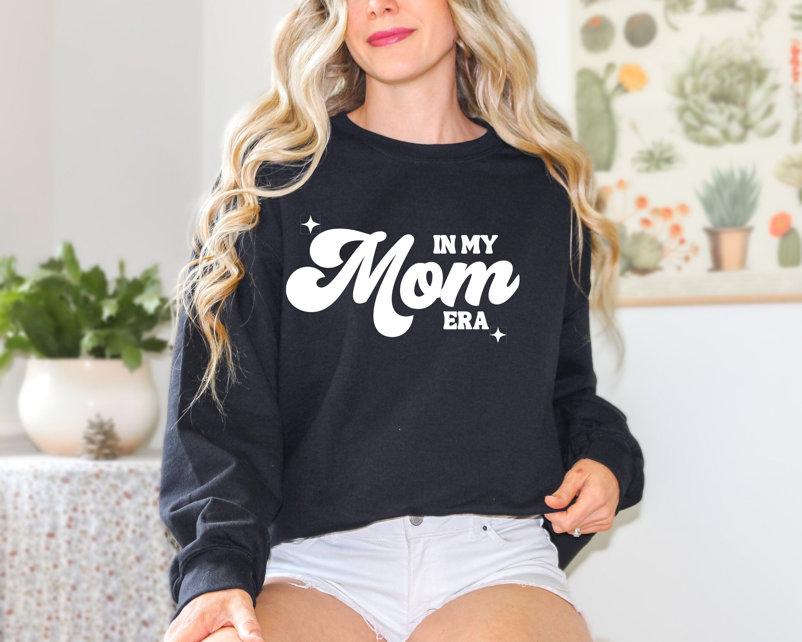 In My Mom Era Sweatshirt, Mama Sweatshirt,  Mom Club,  Mom Sweatshirt, New Mom Gift, Gender Reveal, Expecting Mom Gift