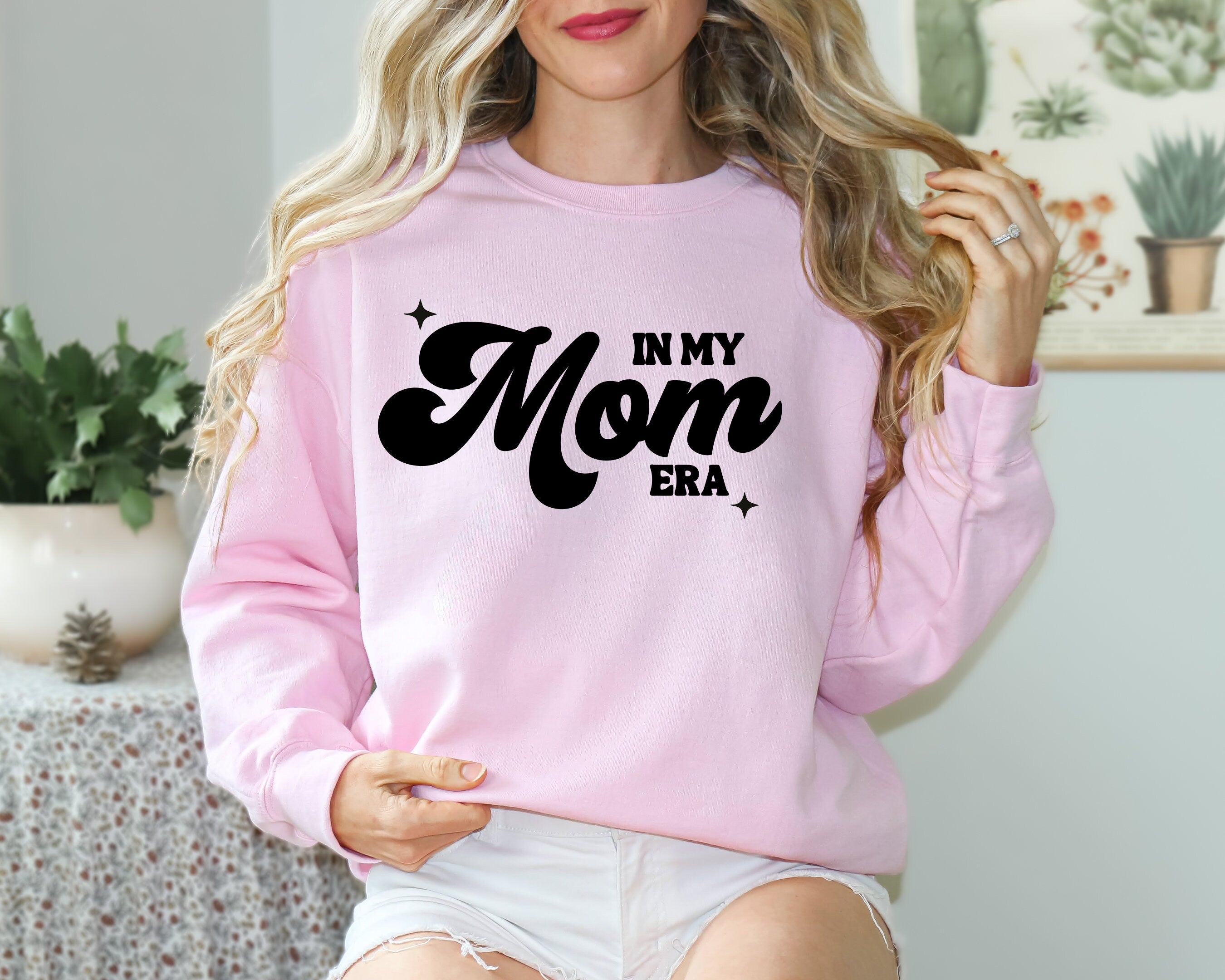 In My Mom Era Sweatshirt, Mama Sweatshirt,  Mom Club,  Mom Sweatshirt, New Mom Gift, Gender Reveal, Expecting Mom Gift