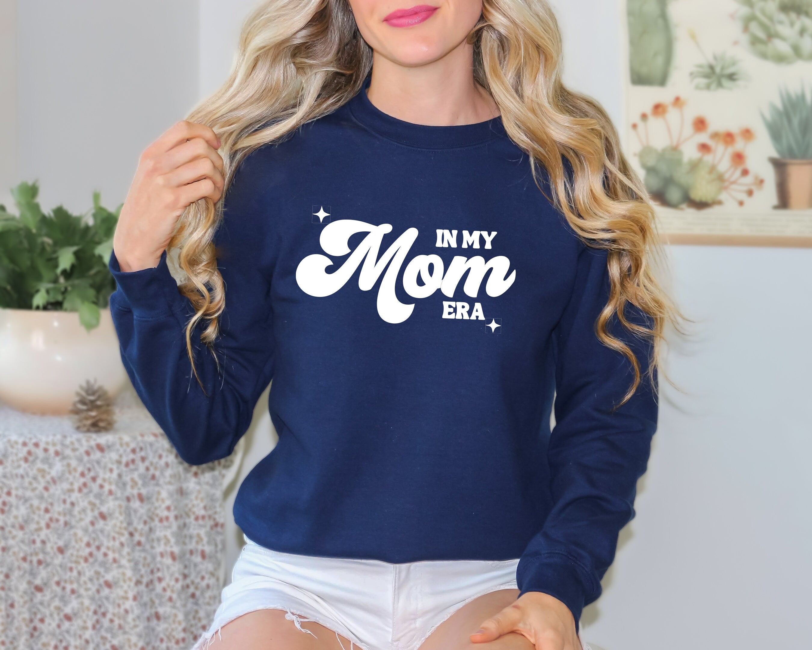 In My Mom Era Sweatshirt, Mama Sweatshirt,  Mom Club,  Mom Sweatshirt, New Mom Gift, Gender Reveal, Expecting Mom Gift
