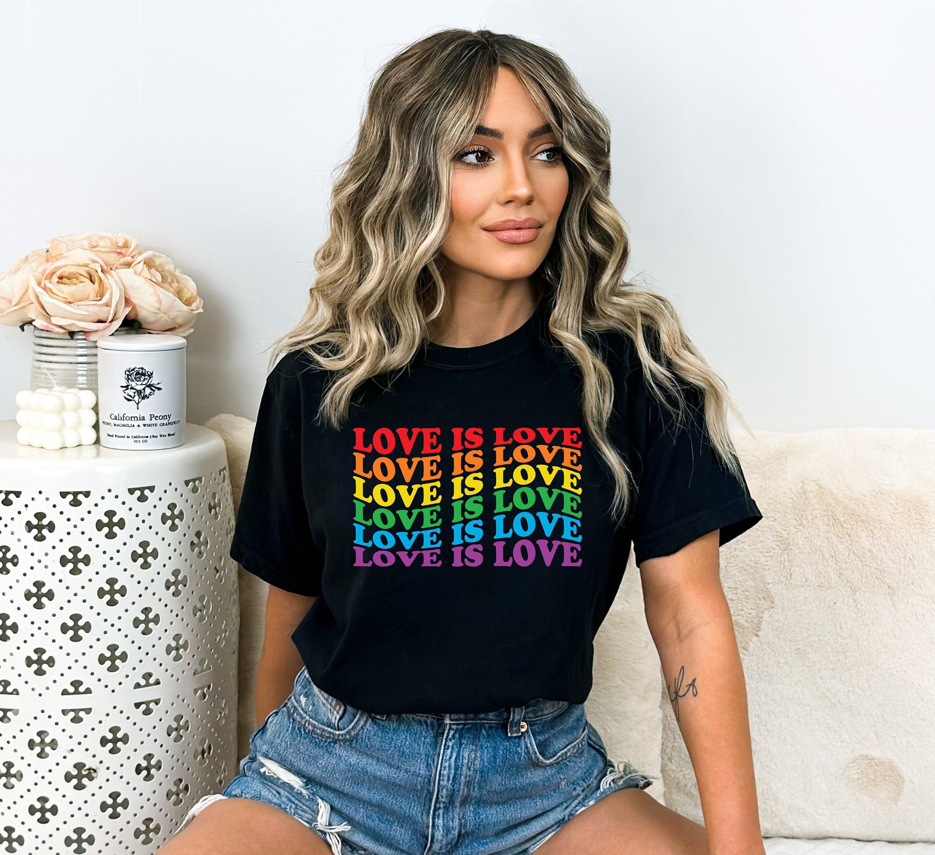 Love is Love T-Shirt, Womens Love is Love Shirt, Pride Shirt, Mens Love is Love Shirt, Gay Pride Shirt , LGBTQ Support Tees, Kindness Shirts