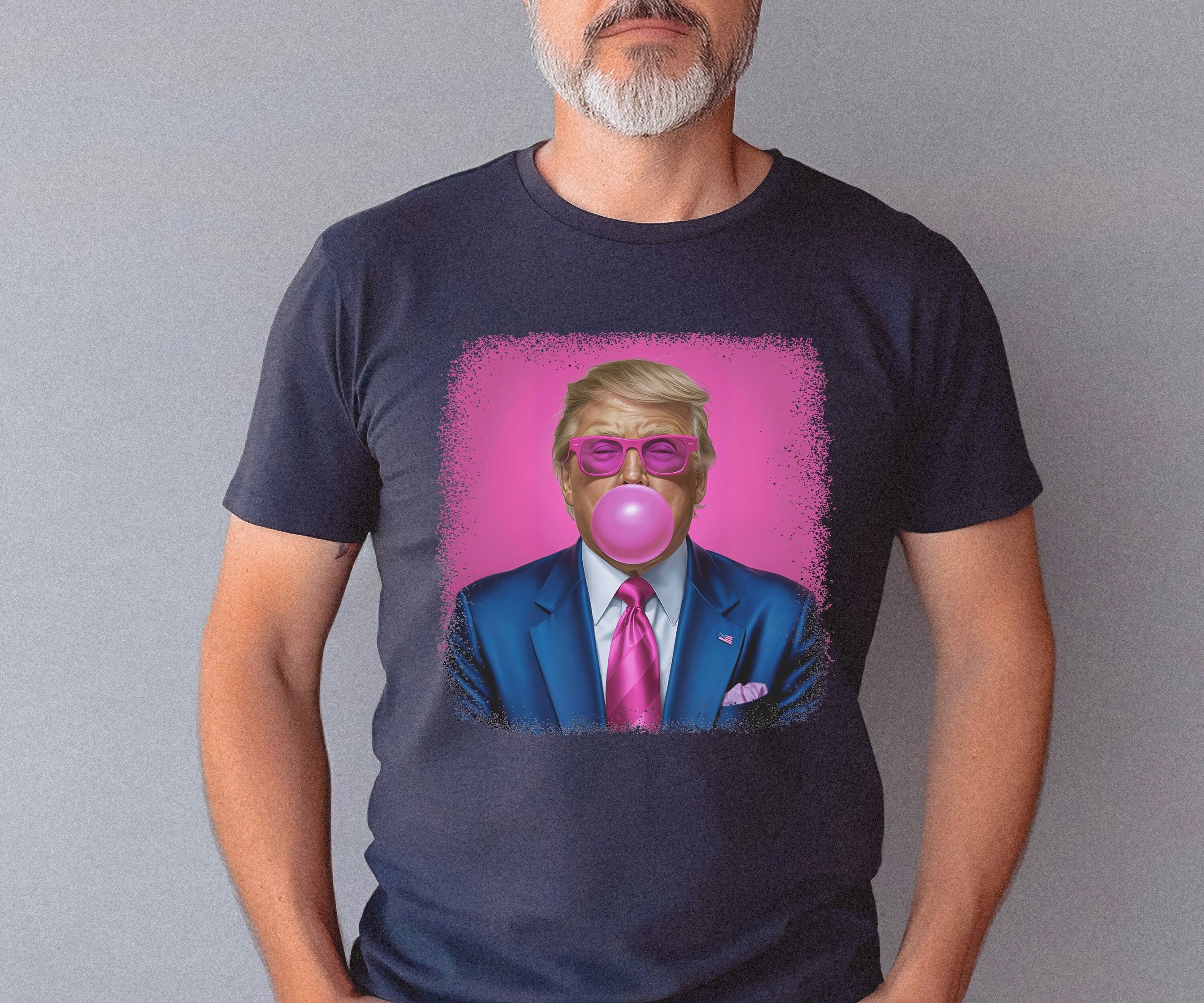 Trump Gum Shirt, Trump Shirt, Funny Trump Shirt, Republican Tee, Trump 2024 Shirt, American Flag Shirt, Patriotic Outfit, President Trump