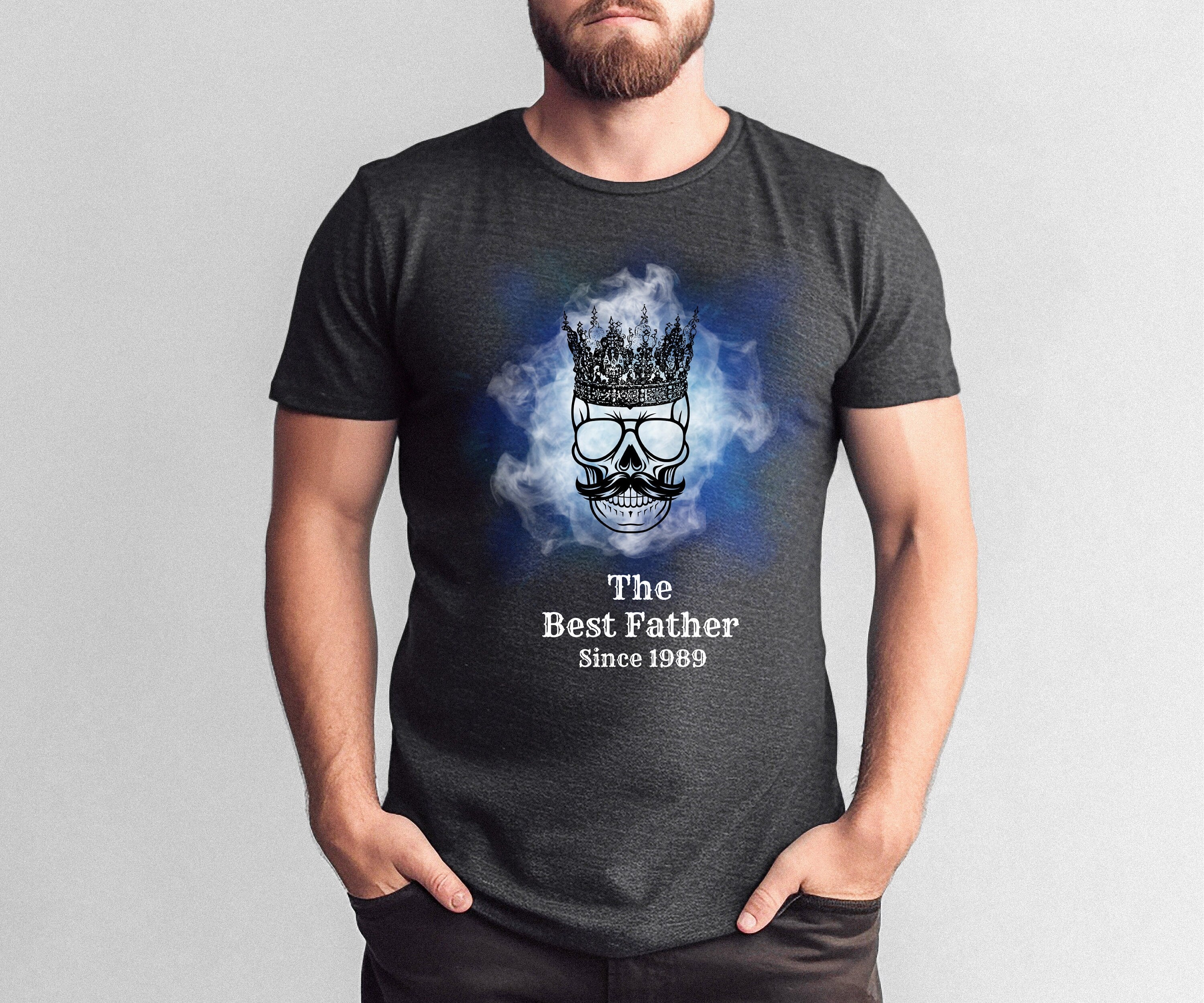 Custom Best Father Shirt, Father's Day Gift, New Dad Gift, Personalized Dad Shirt, New Dad Reveal Shirt, Father Shirt, Gift For Dad