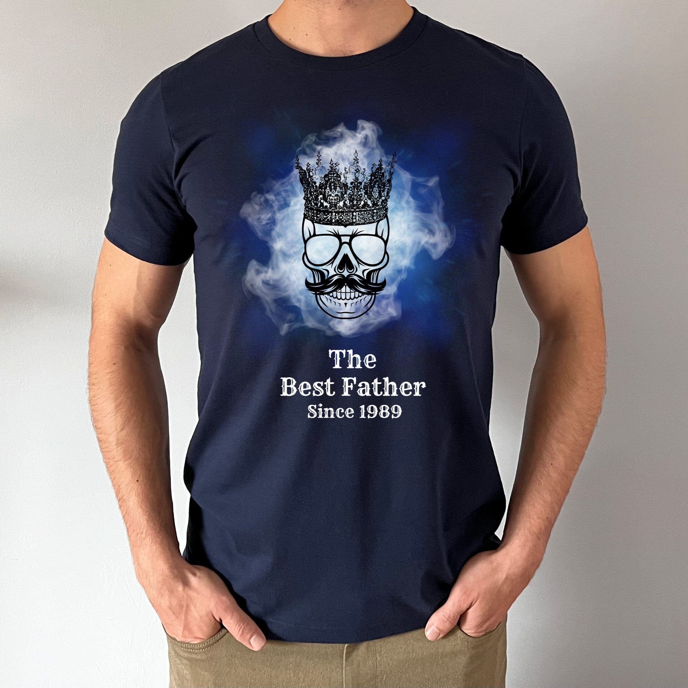Custom Best Father Shirt, Father's Day Gift, New Dad Gift, Personalized Dad Shirt, New Dad Reveal Shirt, Father Shirt, Gift For Dad