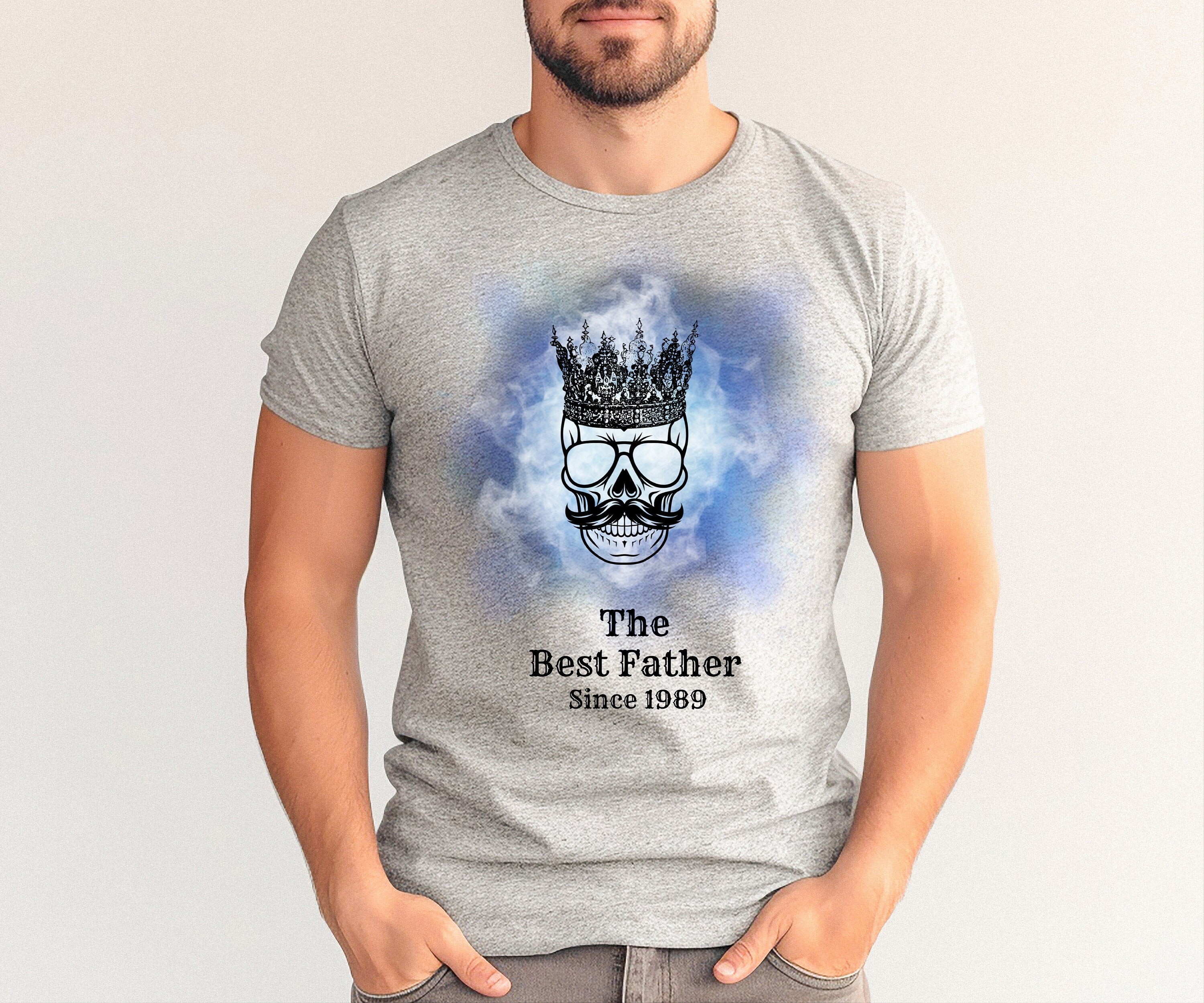Custom Best Father Shirt, Father's Day Gift, New Dad Gift, Personalized Dad Shirt, New Dad Reveal Shirt, Father Shirt, Gift For Dad