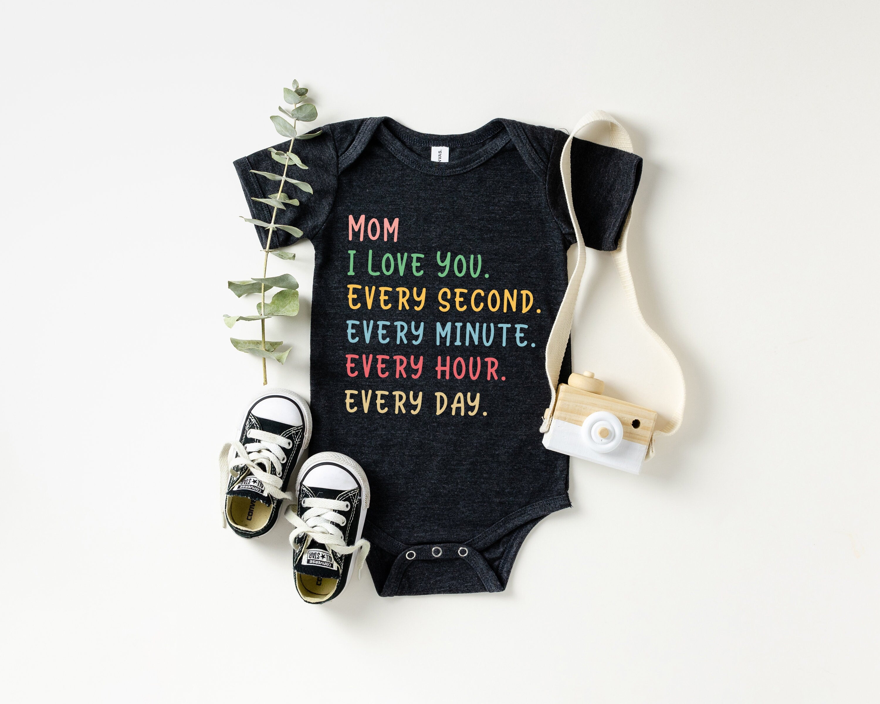 Mom I Love You Every Second Every Minute Every Hour Every Day Mom Shirt, Mama and Kids Shirt, Mom Shirt, Mama Shirt, Mothers Day Shirt