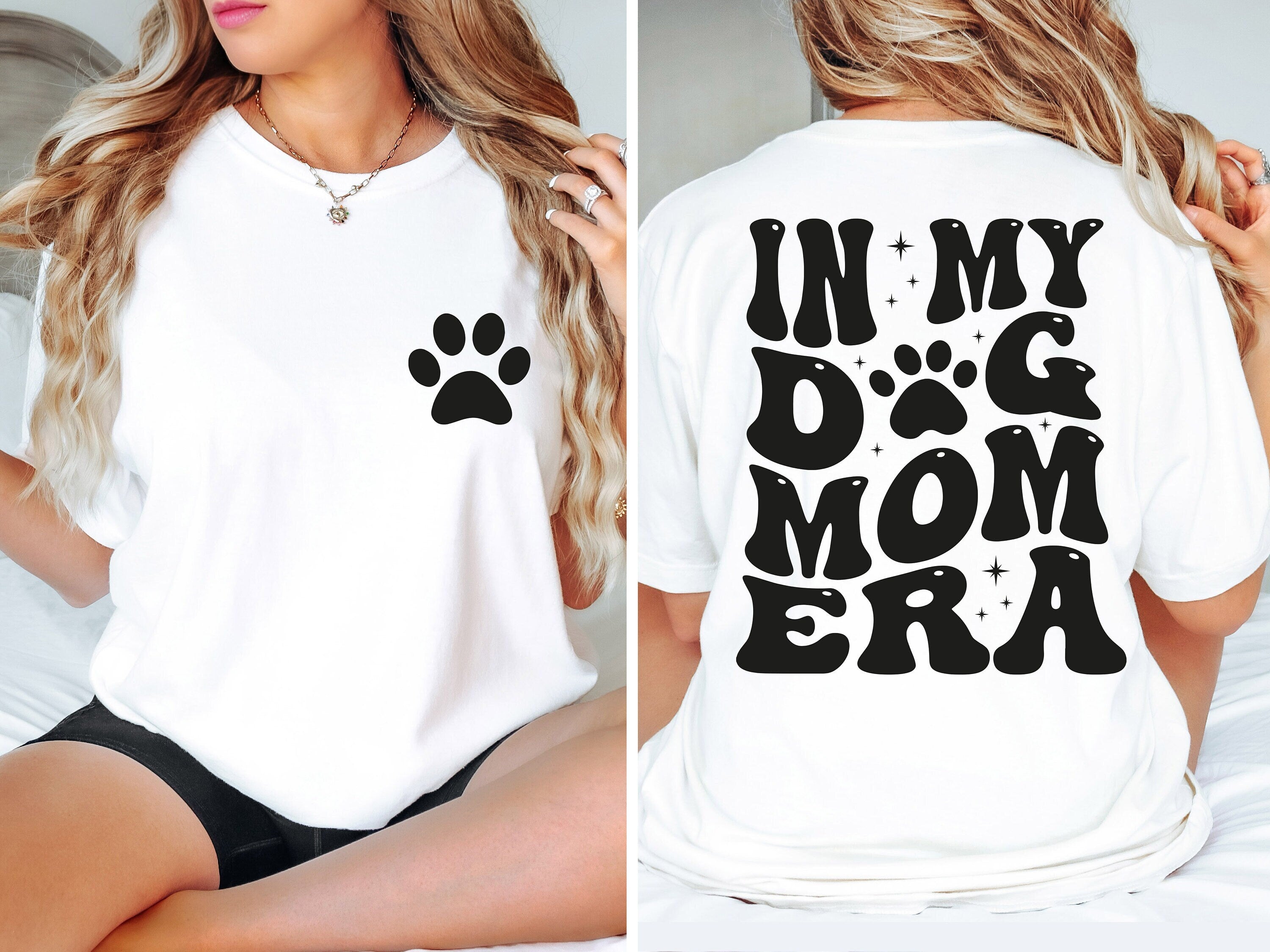 Dog Mom Era Sweatshirt, Mother's Day Gift, Custom Mom present, pet lover new dog owner, Mama Shirt, Dog Lover Gift, Dog Mom Life Shirt,