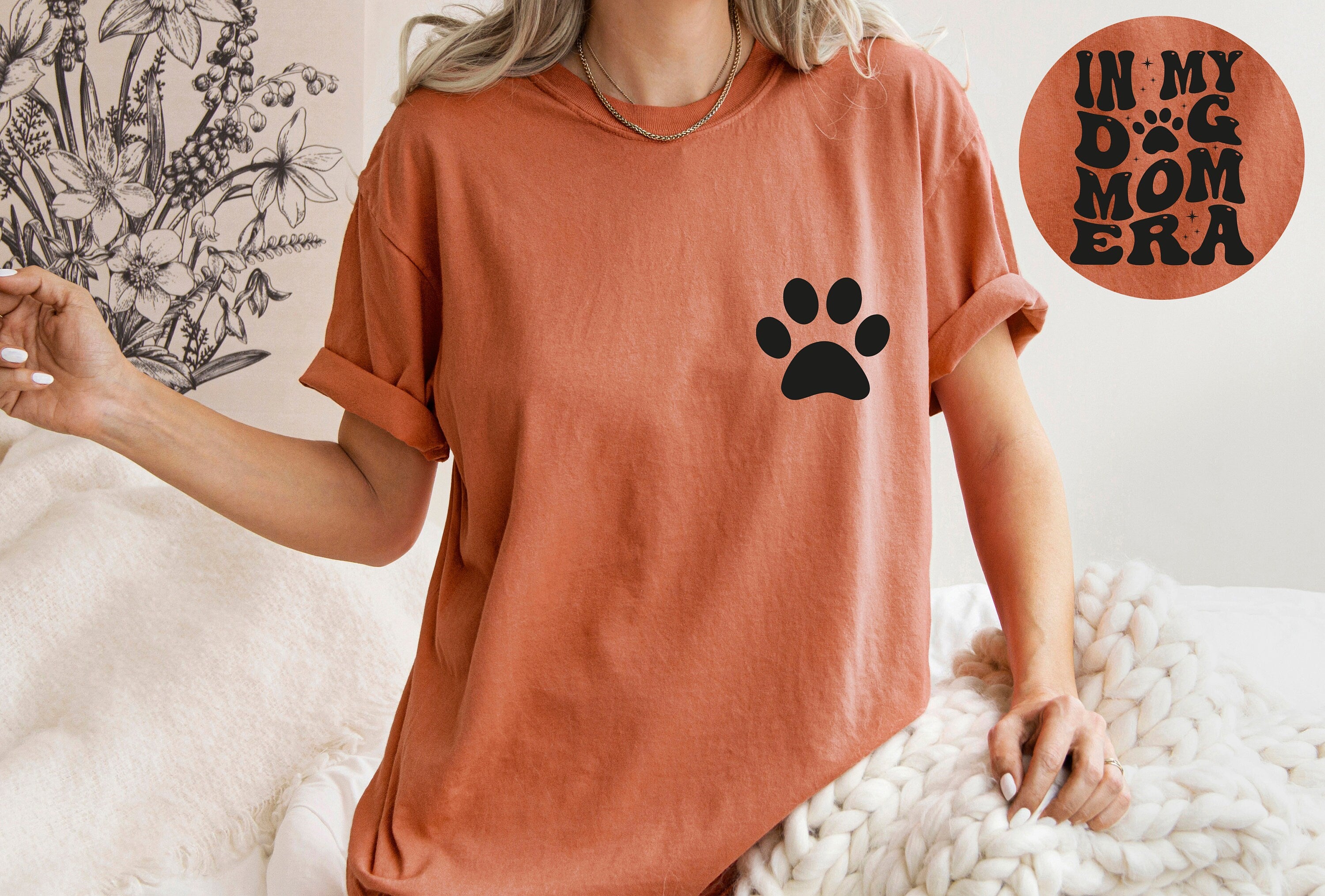 Dog Mom Era Sweatshirt, Mother's Day Gift, Custom Mom present, pet lover new dog owner, Mama Shirt, Dog Lover Gift, Dog Mom Life Shirt,