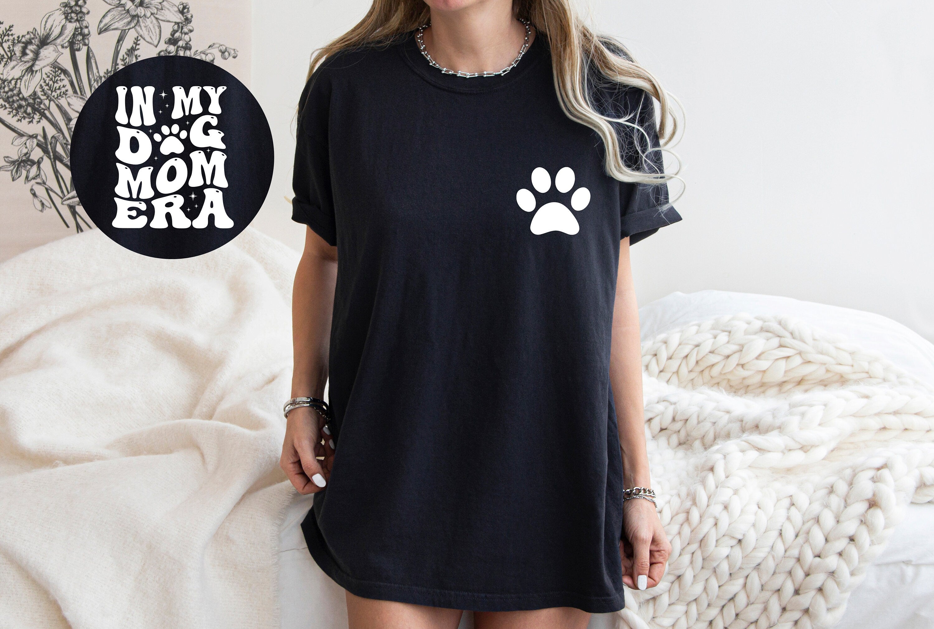 Dog Mom Era Sweatshirt, Mother's Day Gift, Custom Mom present, pet lover new dog owner, Mama Shirt, Dog Lover Gift, Dog Mom Life Shirt,