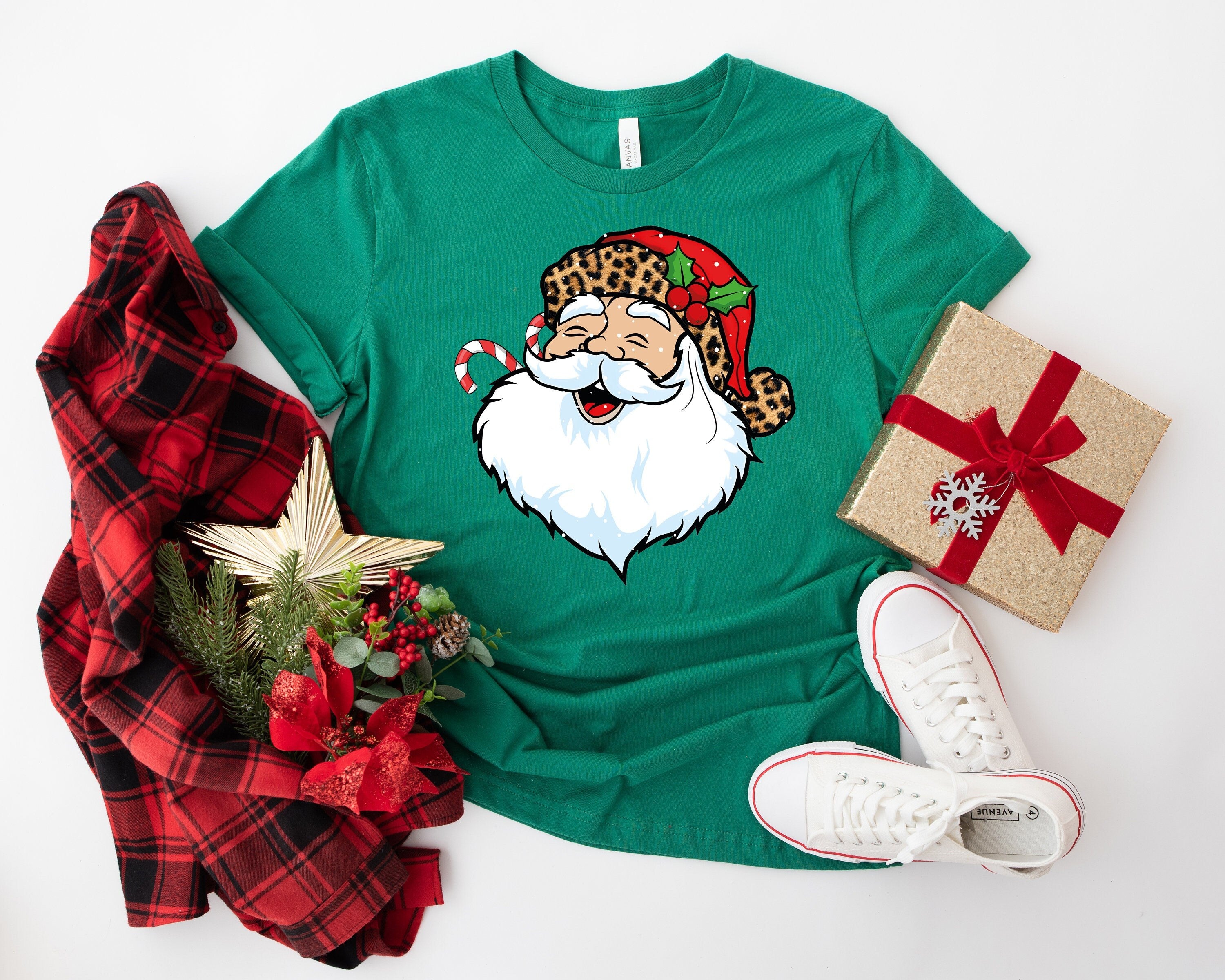 Dabbing Santa Claus Christmas Shirt, Christmas Light Shirt , Merry Xmas Shirt, Happy Christmas Santa Claus Shirt , Trendy Christmas Shirt