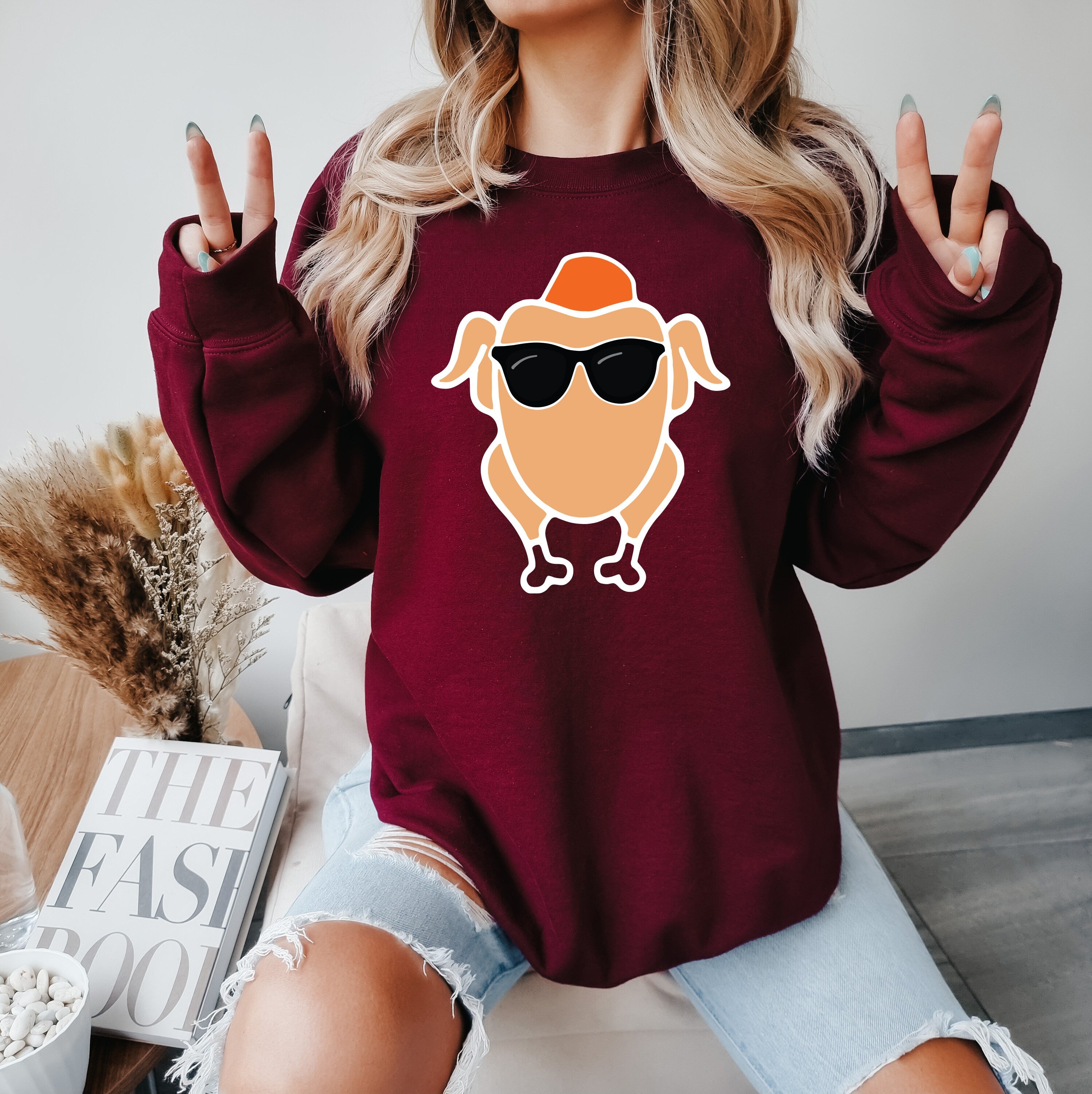 Thanksgiving Turkey Sweatshirt, Cute Turkey Fall Thanksgiving Sweatshirt, Thanksgiving Family Matching Sweatshirt, Funny Thanksgiving Shirt