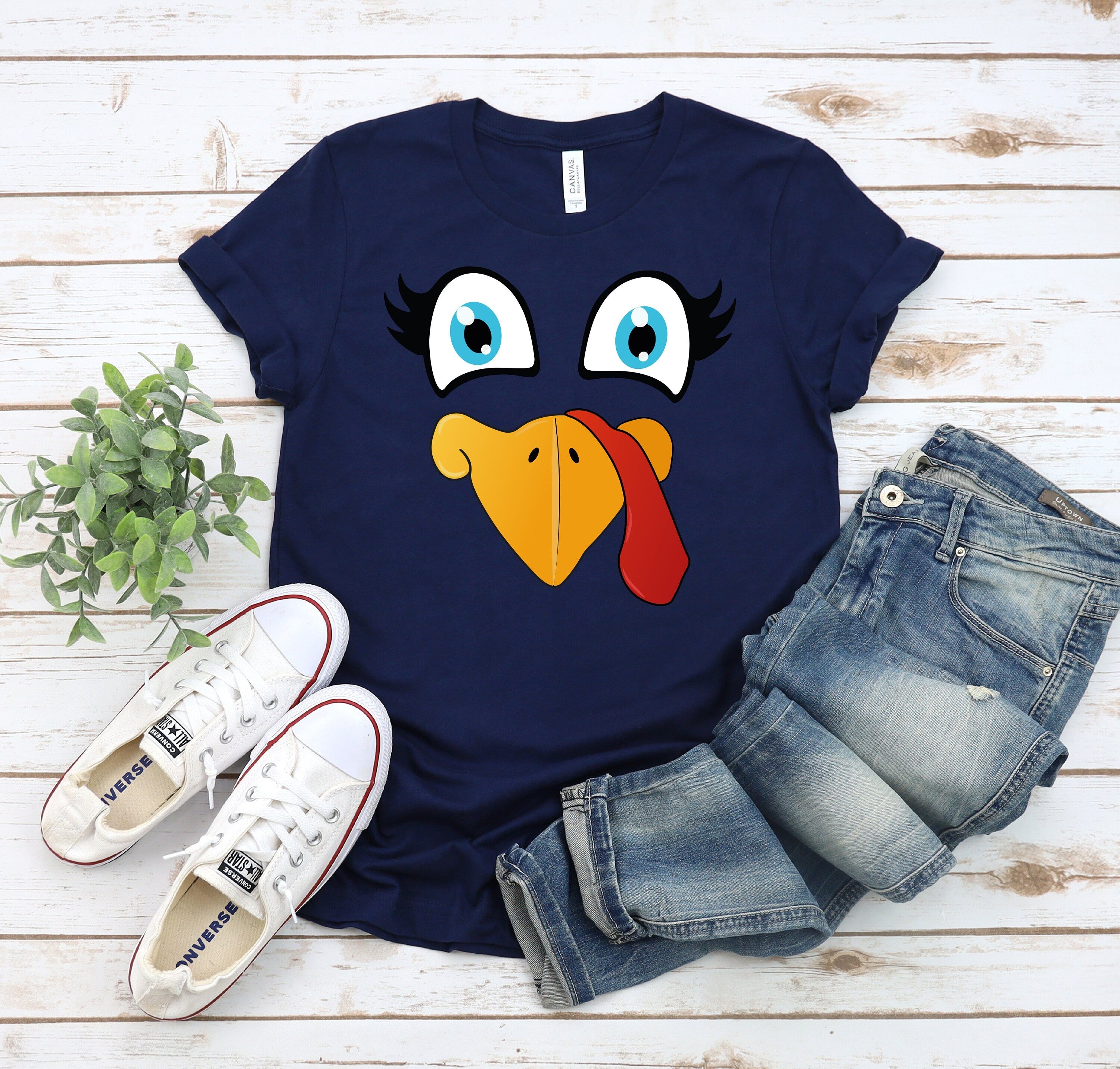 Cute Turkey Fall Thanksgiving Sweatshirt, Thanksgiving Family Matching Shirt,Funny Thanksgiving Shirt,Group Thanksgiving, Kids Turkey Shirt