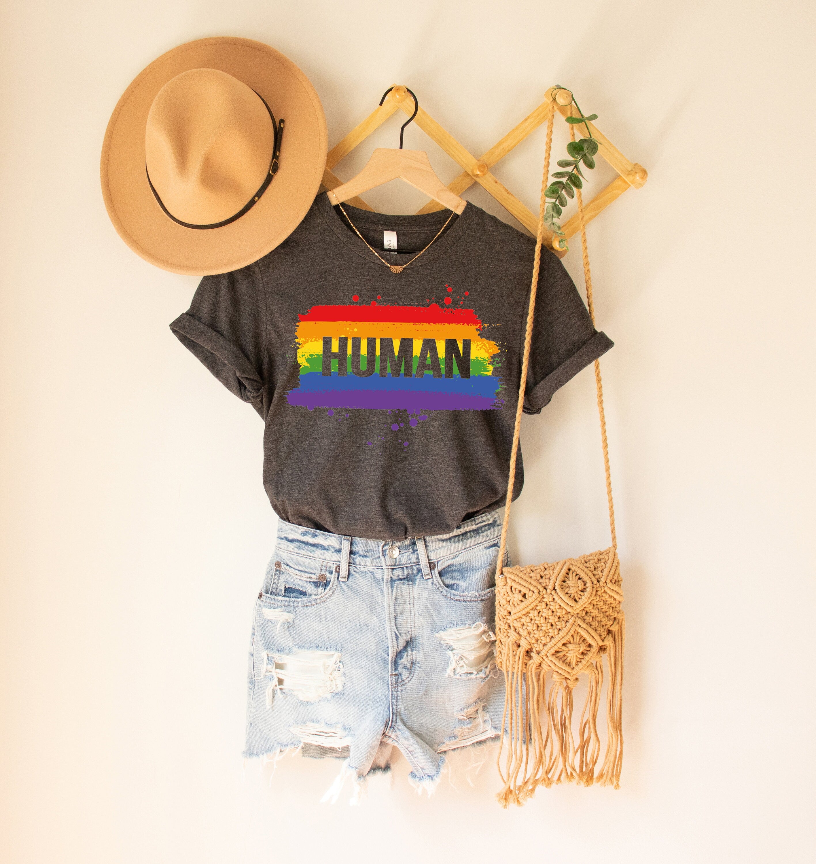 Human Shirt, LGBTQ Shirt, Pride Month Shirt, Gay Pride T-shirt, Love Is Love Shirt, Human Rights T Shirt, Political Activism Shirt,