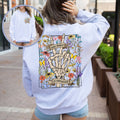 Good Energy Is Contagious Sweatshirt, Skeleton Flower Sweatshirt, Motivational Sweatshirt, Spooky Halloween, Positive Vibes Sweatshirt