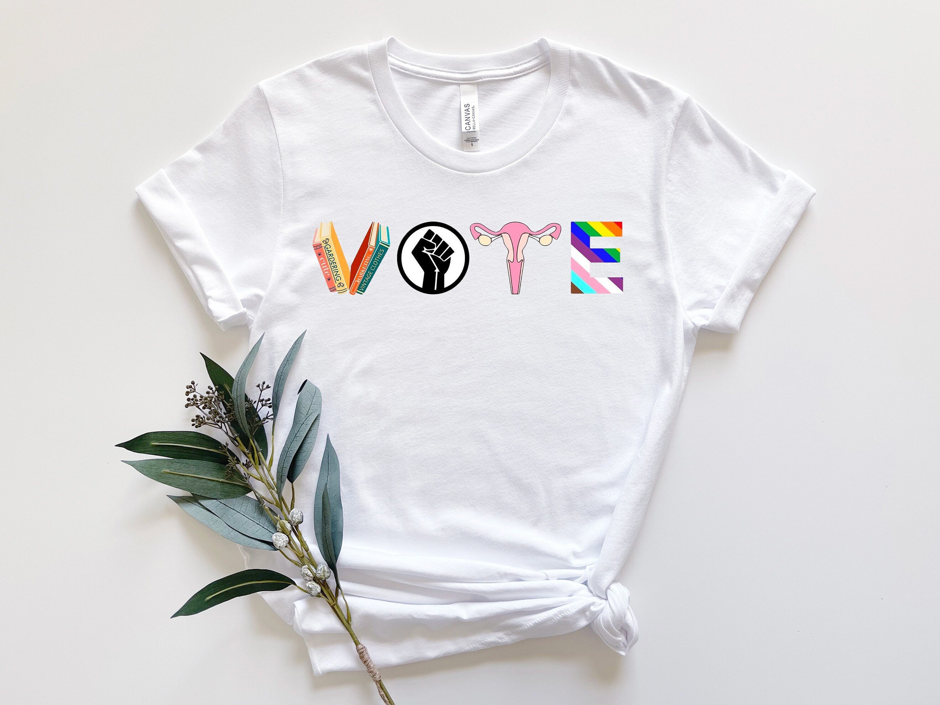 Vote Shirt, Banned Books Shirt, Reproductive Rights Tee,  LGBTQ Shirt, Political Activism Shirt, Pro Roe V Wade, Election shirt, BLM Shirts