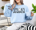 Spooky Season Ghost Sweatshirt, Fall Crewneck Sweater, Halloween Party Sweater, Halloween Long Sleeve Sweatshirt, Ghost Halloween Sweater