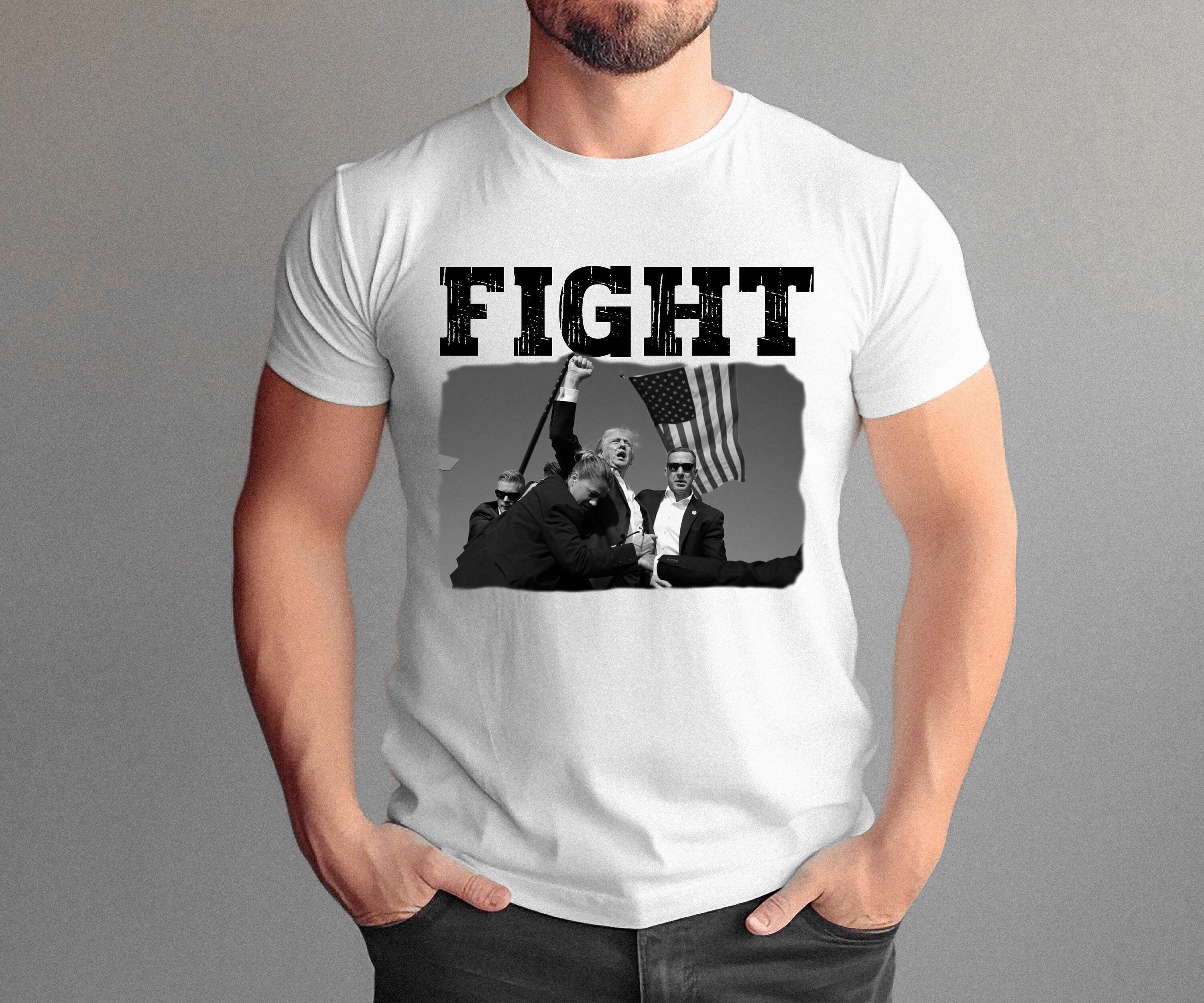 Fight Trump shirt, Trump Shirt, Republican Tee, Trump 2024 Shirt, Patriotic Outfit, Fight for Trump Shirt, Never surrender, President Trump