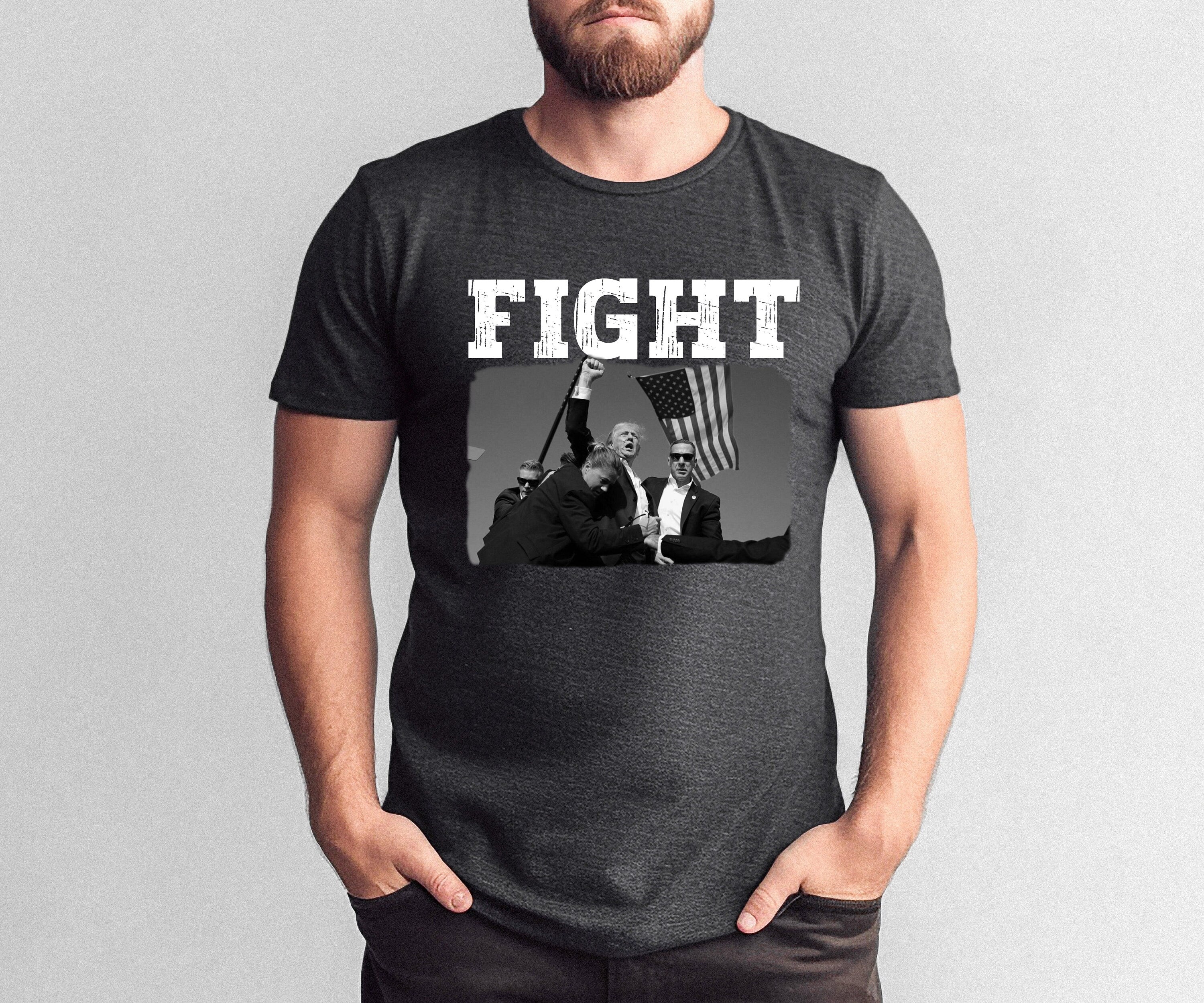 Fight Trump shirt, Trump Shirt, Republican Tee, Trump 2024 Shirt, Patriotic Outfit, Fight for Trump Shirt, Never surrender, President Trump