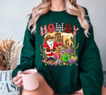 Howdy Christmas Sweatshirt, Retro Howdy Santa Sweatshirt, Country Sweatshirt, Christmas Cowboy Sweatshirt, Retro Christmas Sweatshirt