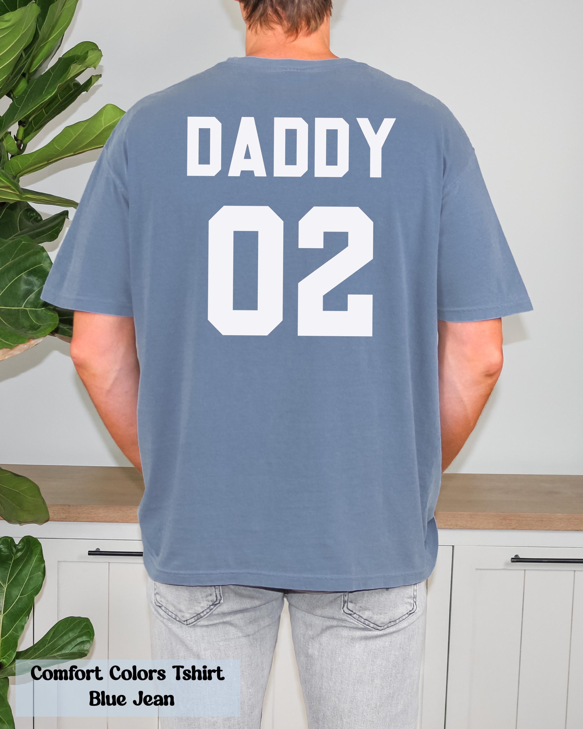 Daddy & Daddy’s Girl Matching Shirts with Custom Number, Dad Girl Fancy Dress, Father's Day Gift, Matching Family Shirt, Gift For Daddy