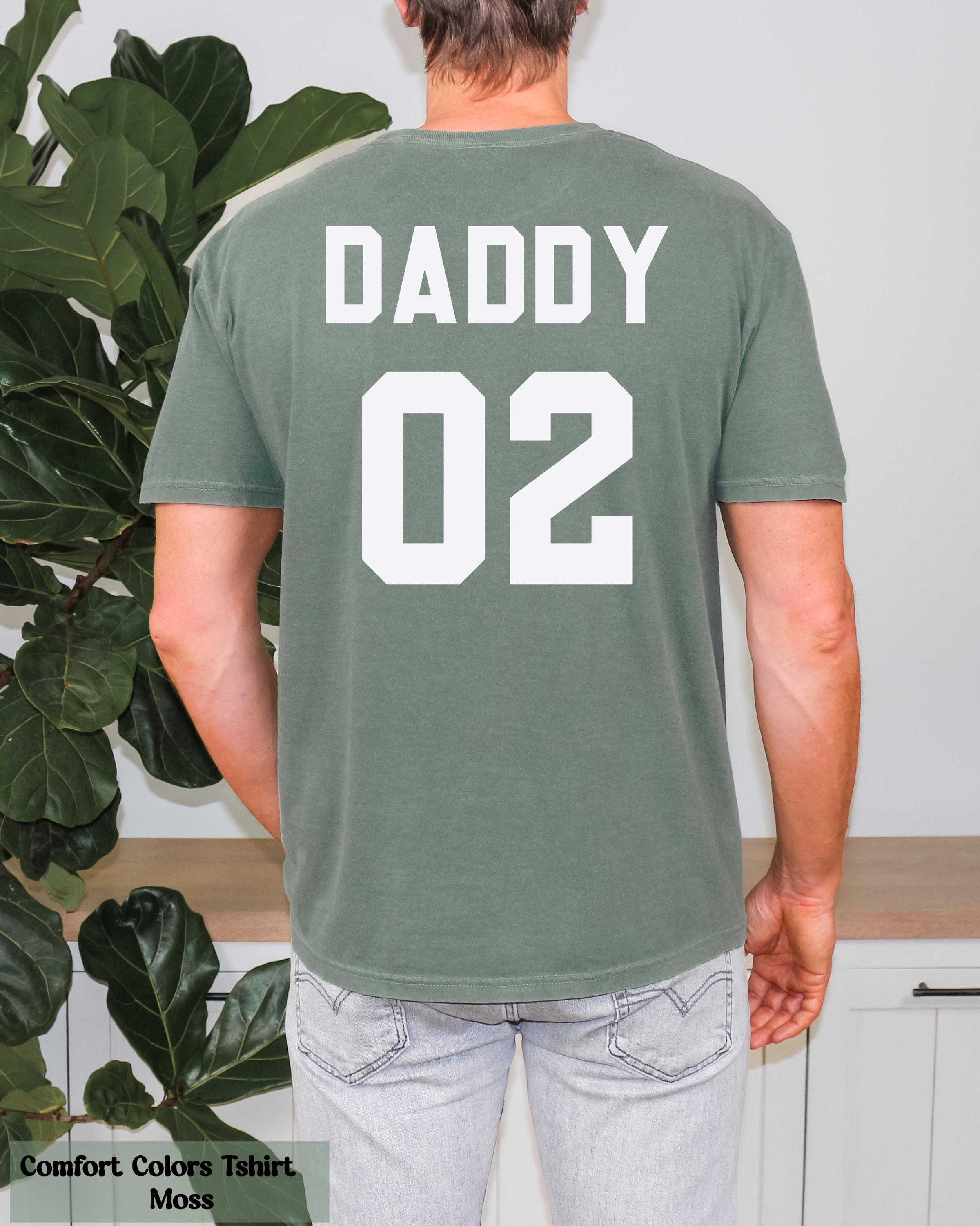 Daddy & Daddy’s Girl Matching Shirts with Custom Number, Dad Girl Fancy Dress, Father's Day Gift, Matching Family Shirt, Gift For Daddy