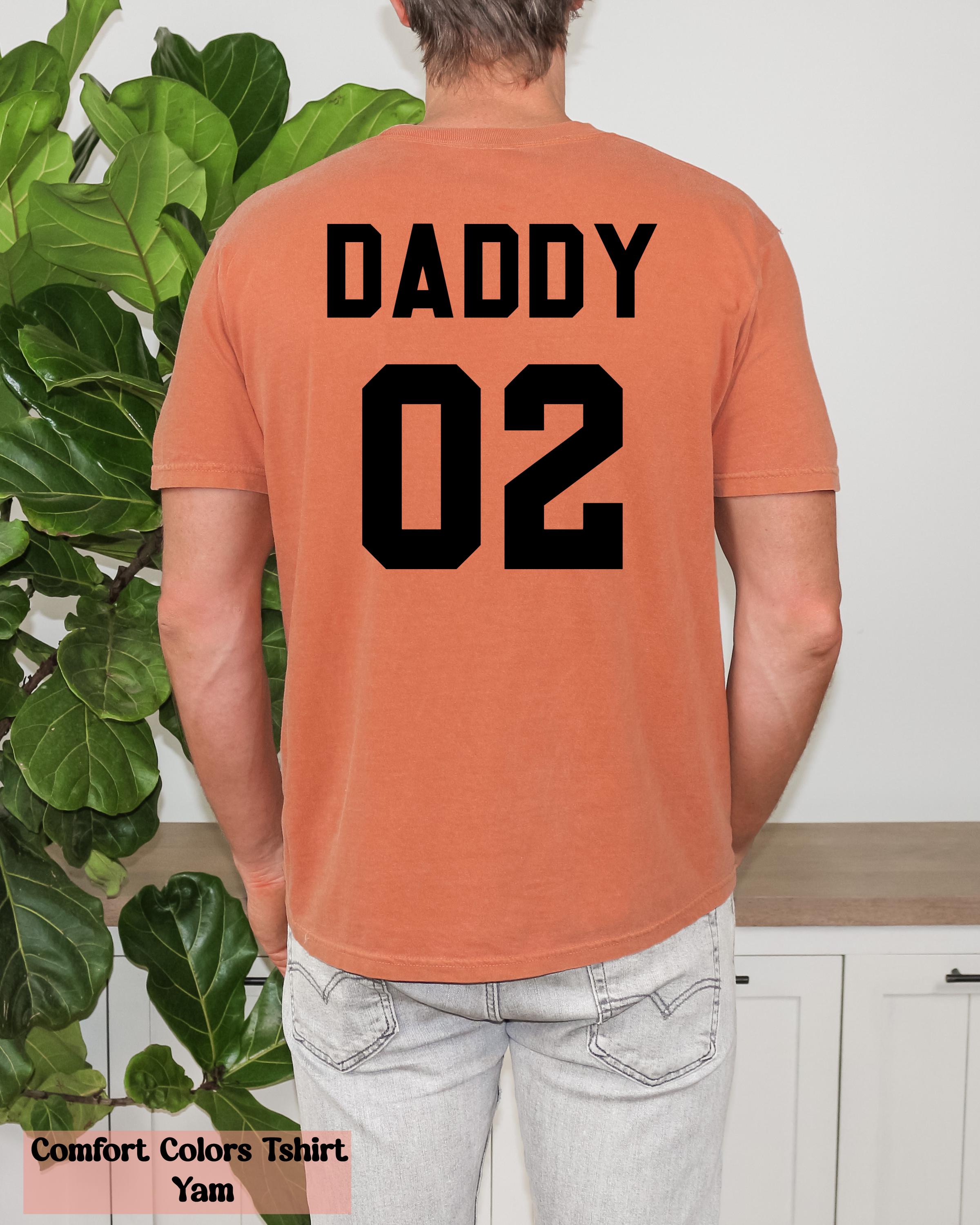 Daddy & Daddy’s Girl Matching Shirts with Custom Number, Dad Girl Fancy Dress, Father's Day Gift, Matching Family Shirt, Gift For Daddy
