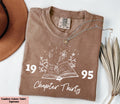 Trendy Chapter Thirty Shirt, 30th Birthday Shirt, 30th Birthday Gift, Turning 30 Gift, Chapter 30 Shirt, Book Club Birthday Shirt, 1995 Tee