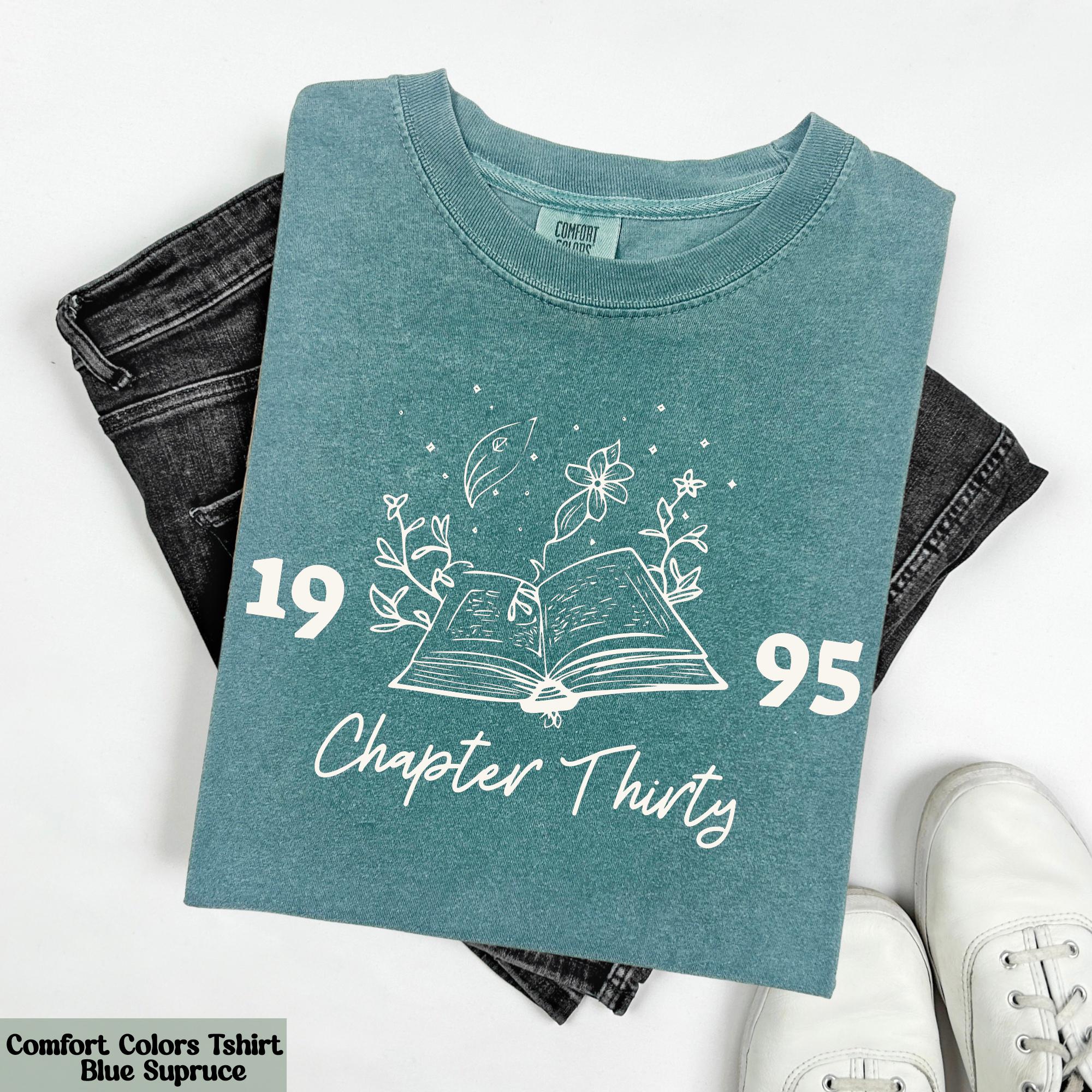 Trendy Chapter Thirty Shirt, 30th Birthday Shirt, 30th Birthday Gift, Turning 30 Gift, Chapter 30 Shirt, Book Club Birthday Shirt, 1995 Tee