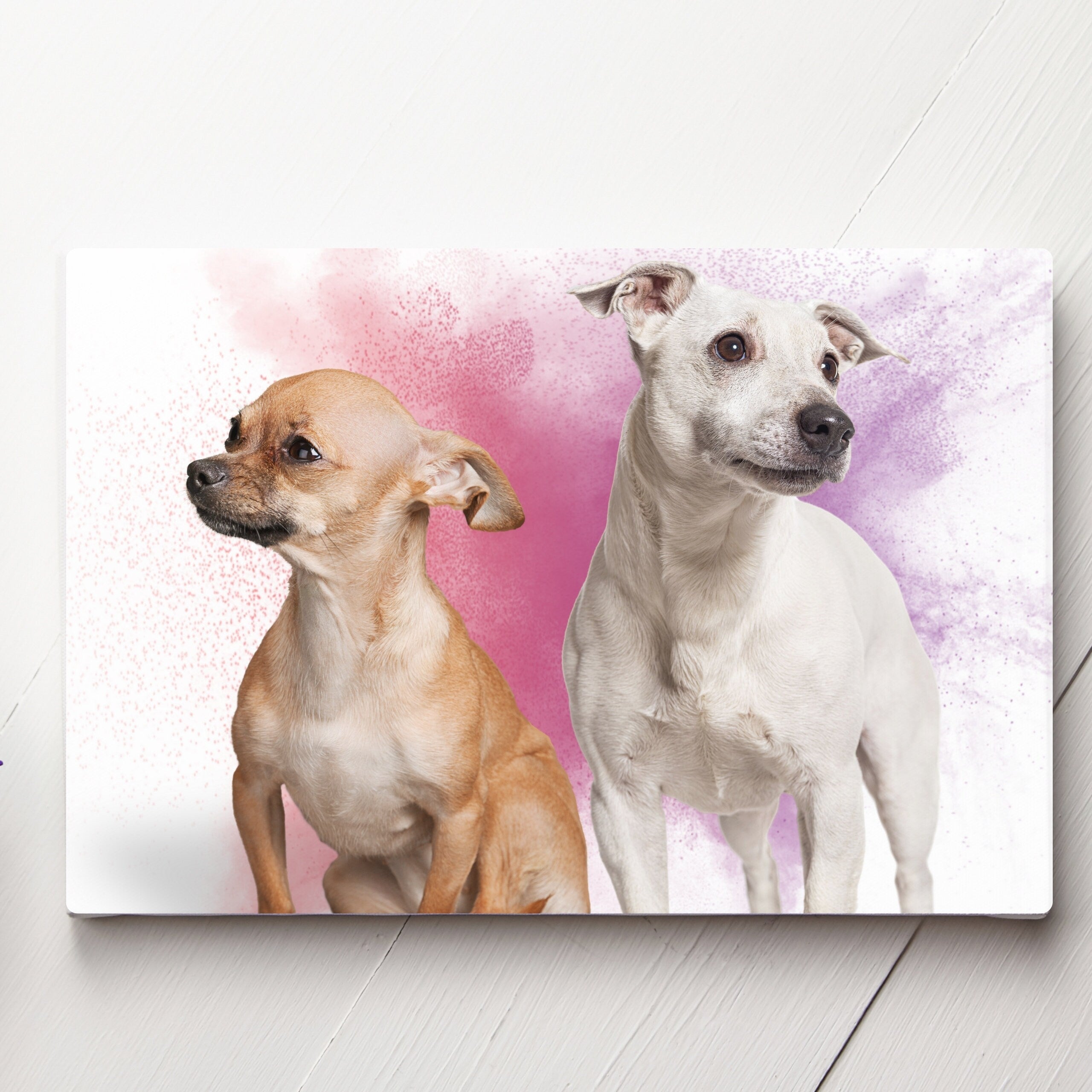 Custom Pet Photo Print Canvas Upload Your Image, Wall Art, Framed Canvas Print, Custom pet canvas, pet portrait canvas, cat and dog canvas