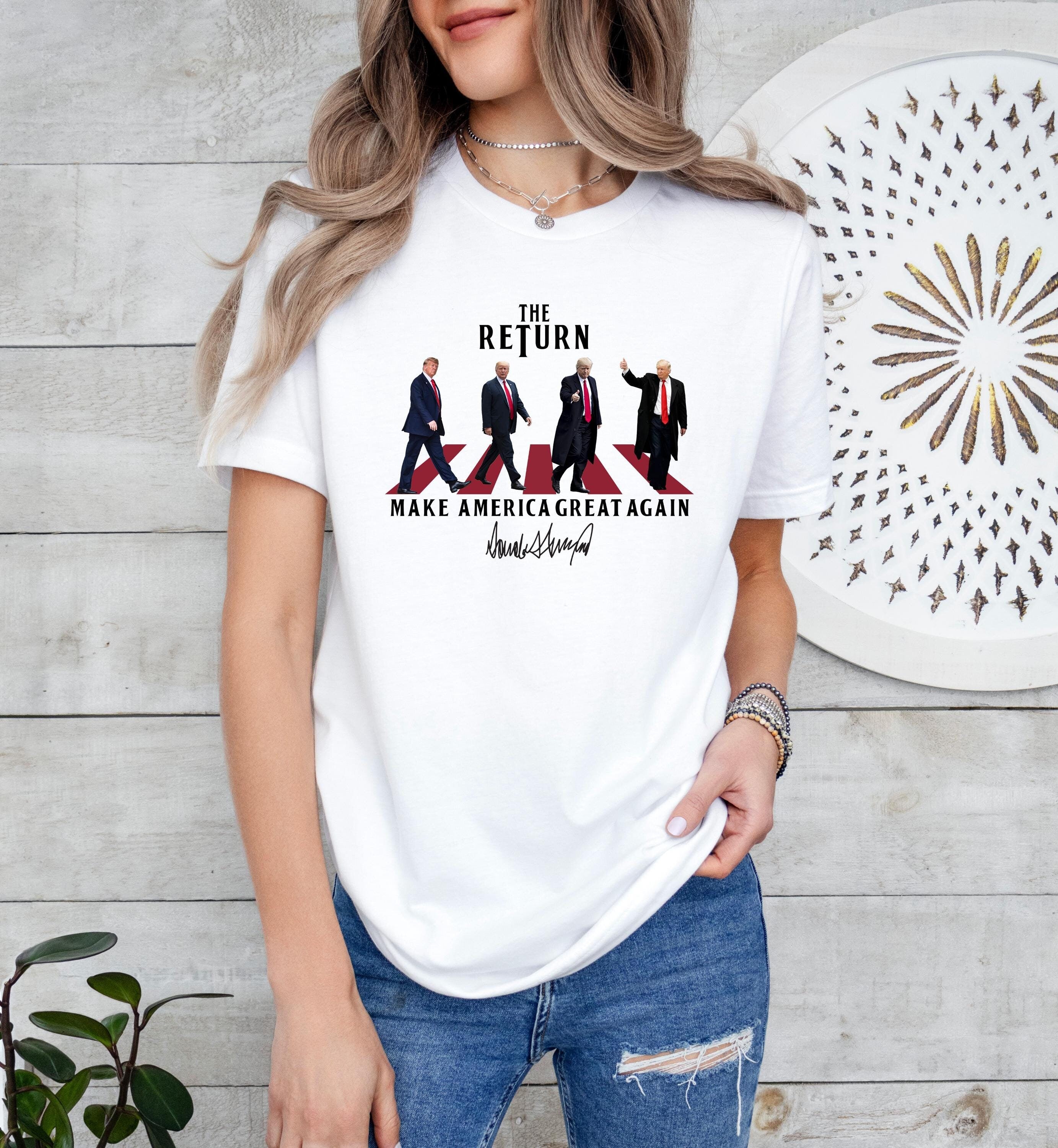 The Return Trump Shirt, Felon Donald Trump, Trump Shirt, Patriotic Outfit, Donald Trump Shirt, President Trump, Make America Great Shirt