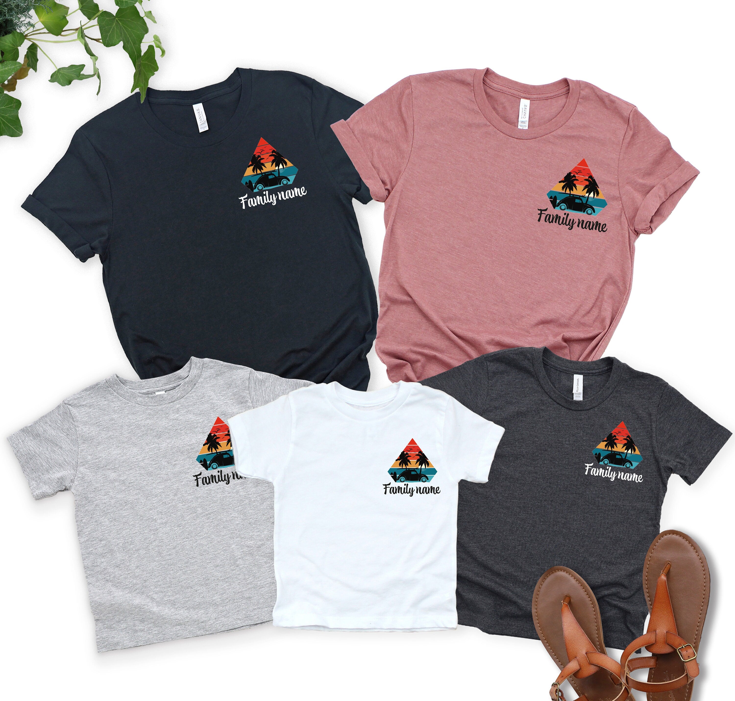 Family T-shirt,Family travel Matching Shirts,Beachy Vibes Tee,Family Shirt,Summer Vacation Shirts,Family matching shirt,Family Reunion Shirt