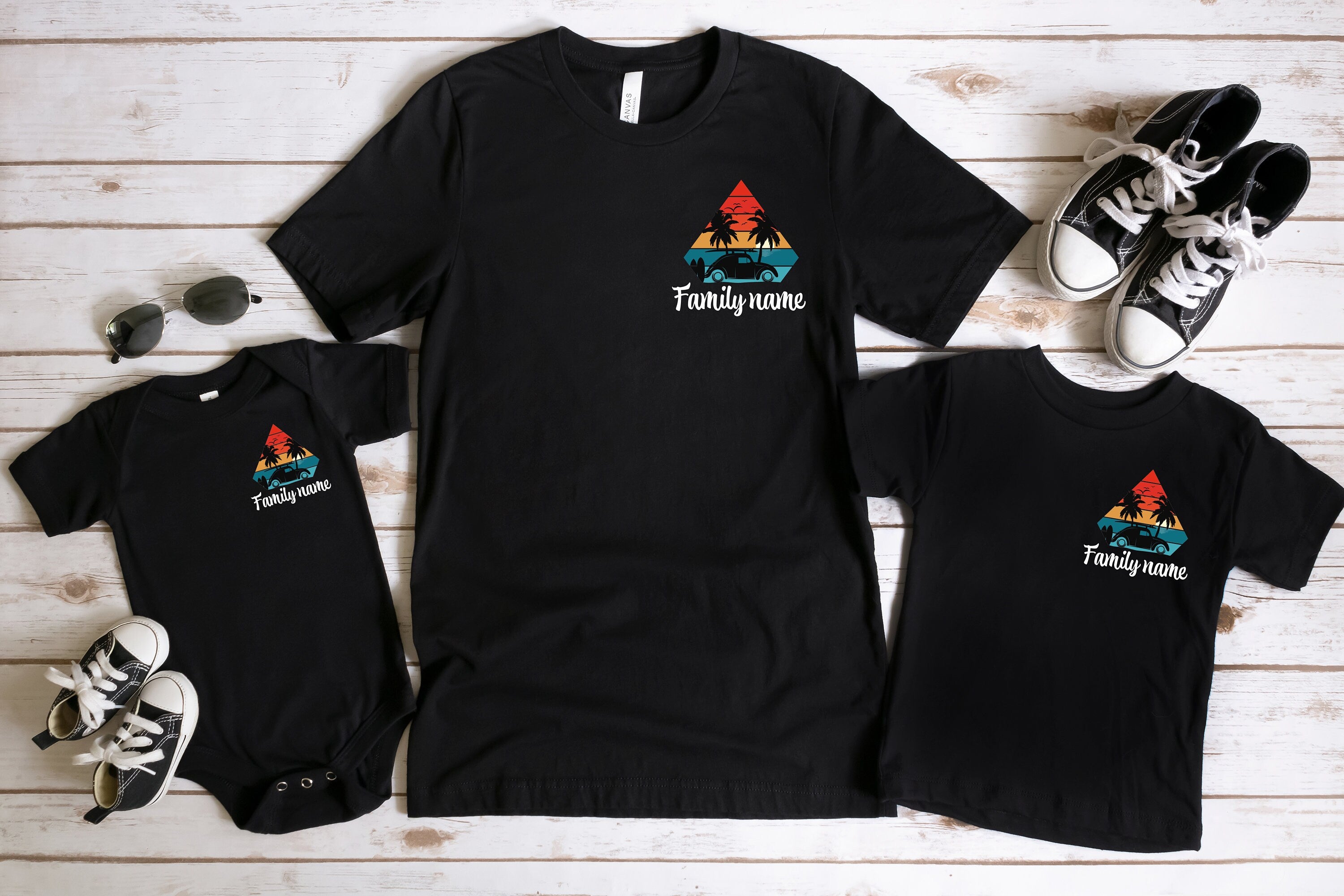 Family T-shirt,Family travel Matching Shirts,Beachy Vibes Tee,Family Shirt,Summer Vacation Shirts,Family matching shirt,Family Reunion Shirt
