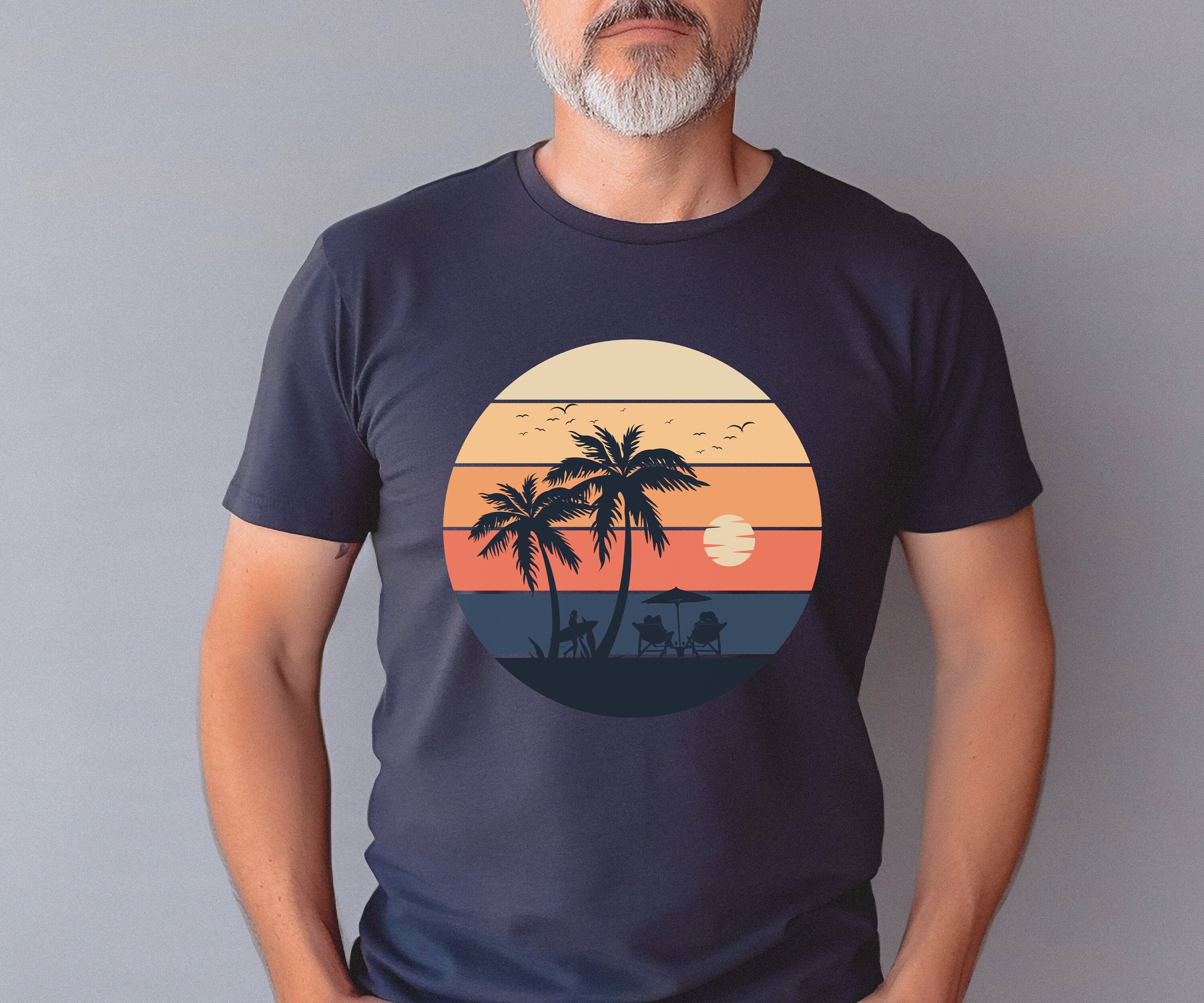 Sunset Beach Shirt, Summer Shirt, Funny Summer Tee, Holiday Shirt, Beachy Vibes Tee, Family Shirt, Family matching shirt, Summer Vibes