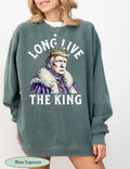 Long Live the King Trump Sweatshirt, King Trump Sweat, King Trump Sweater, Trump Lover Crewneck, Funny Trump Sweatshirt, Political Sweat