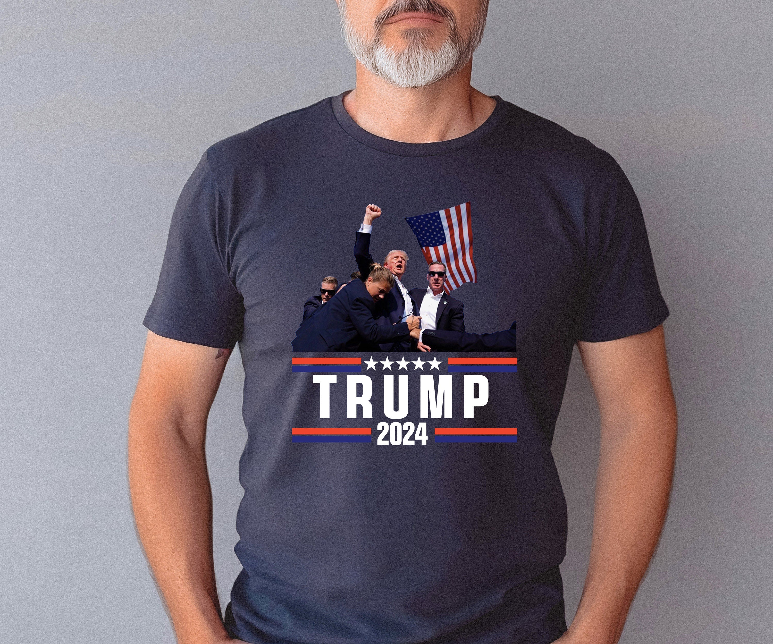 Trump 2024 Shirt, Fist pump for Trump, Fight Trump shirt, Republican Tee, Fight for Trump Shirt, Never surrender, President Trump
