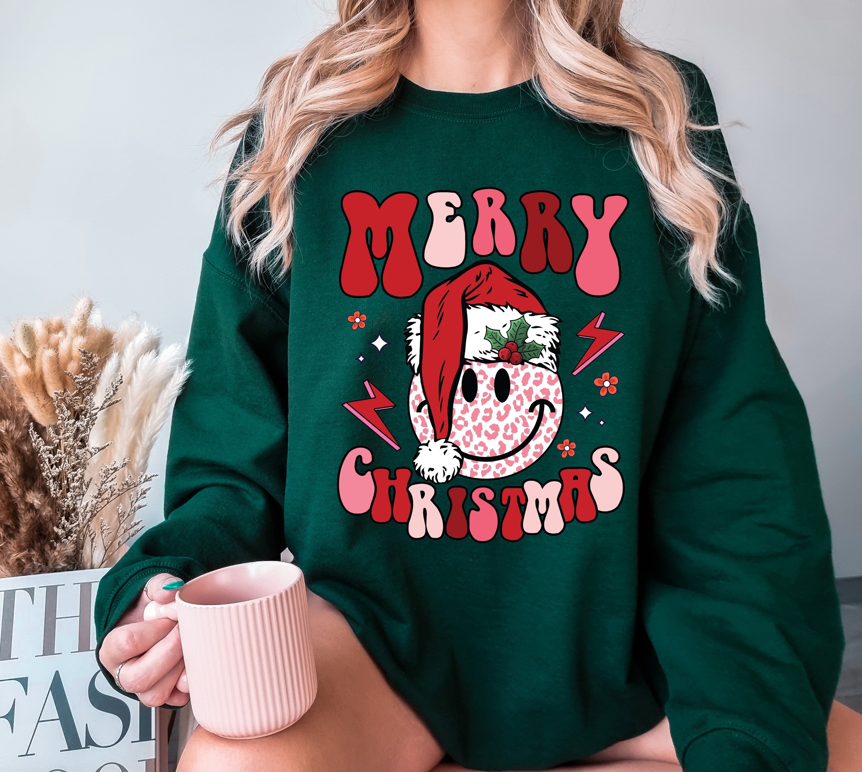 Merry Christmas Sweatshirt,Trendy Christmas Sweatshirts, Christmas Gift, Happy New Years Gift, Womens Christmas Sweater, Funny Christmas